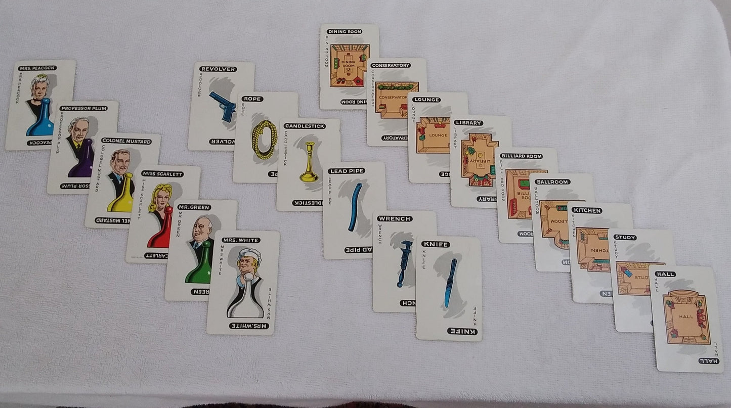 VTG -- Parker Brother's 1956 Edition of Clue