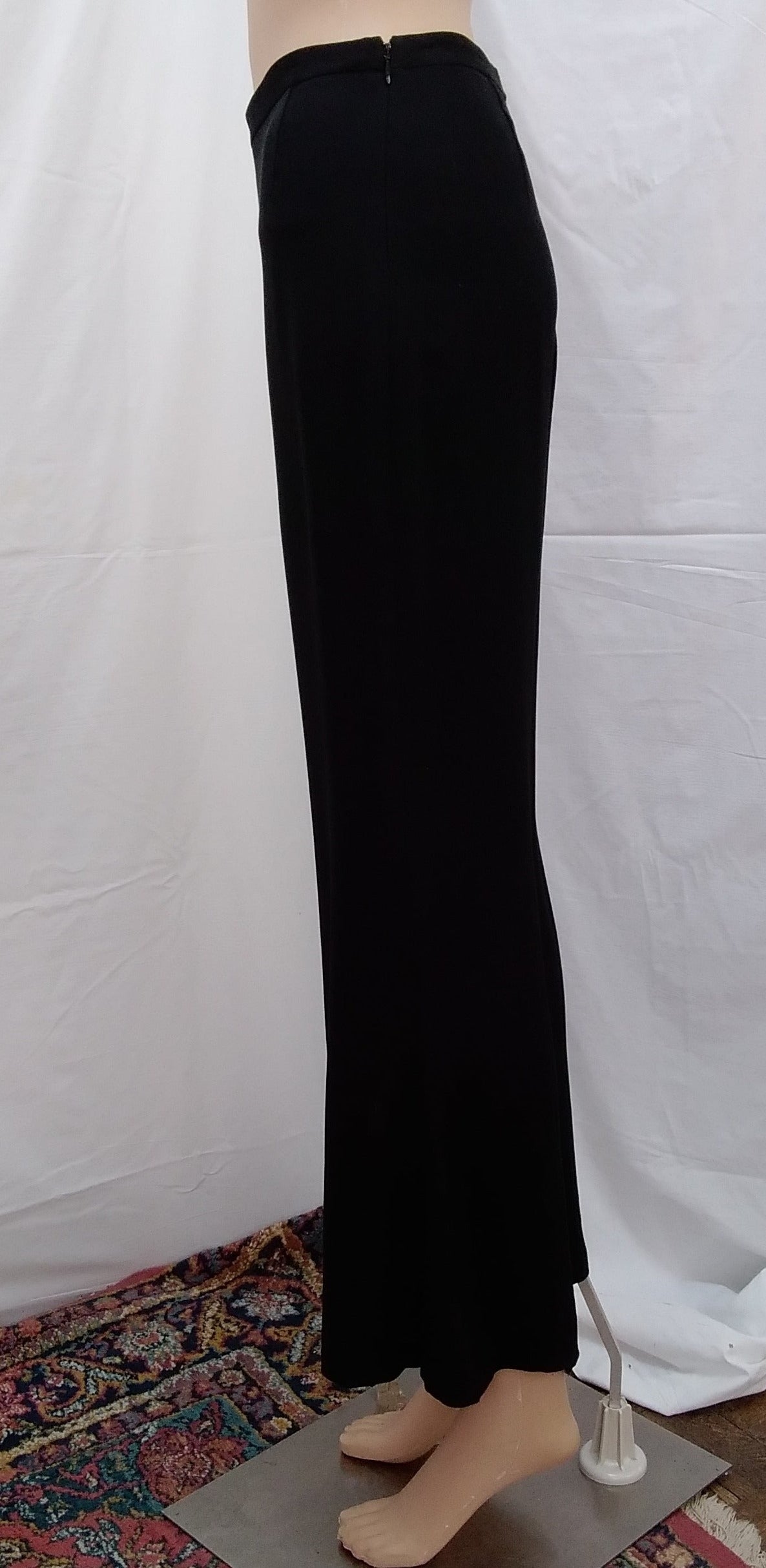 Kenzo Black Flared Slacks Pants -- EU 36 / US- S