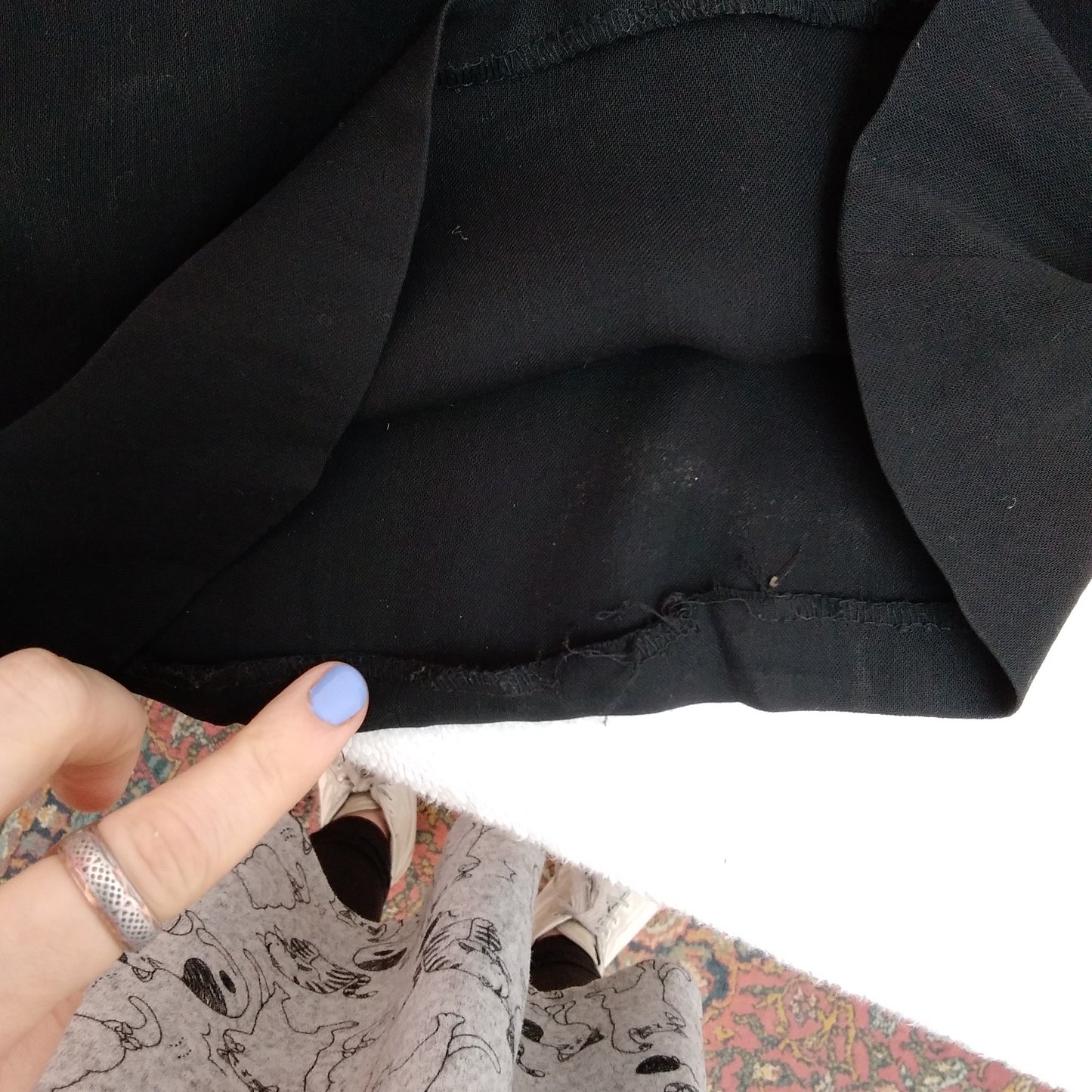 Kenzo Black Flared Slacks Pants -- EU 36 / US- S
