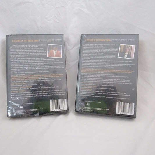4 Decades of the Tonight Show with Johnny Carson - Volume 1 & 2 (Factory Sealed)