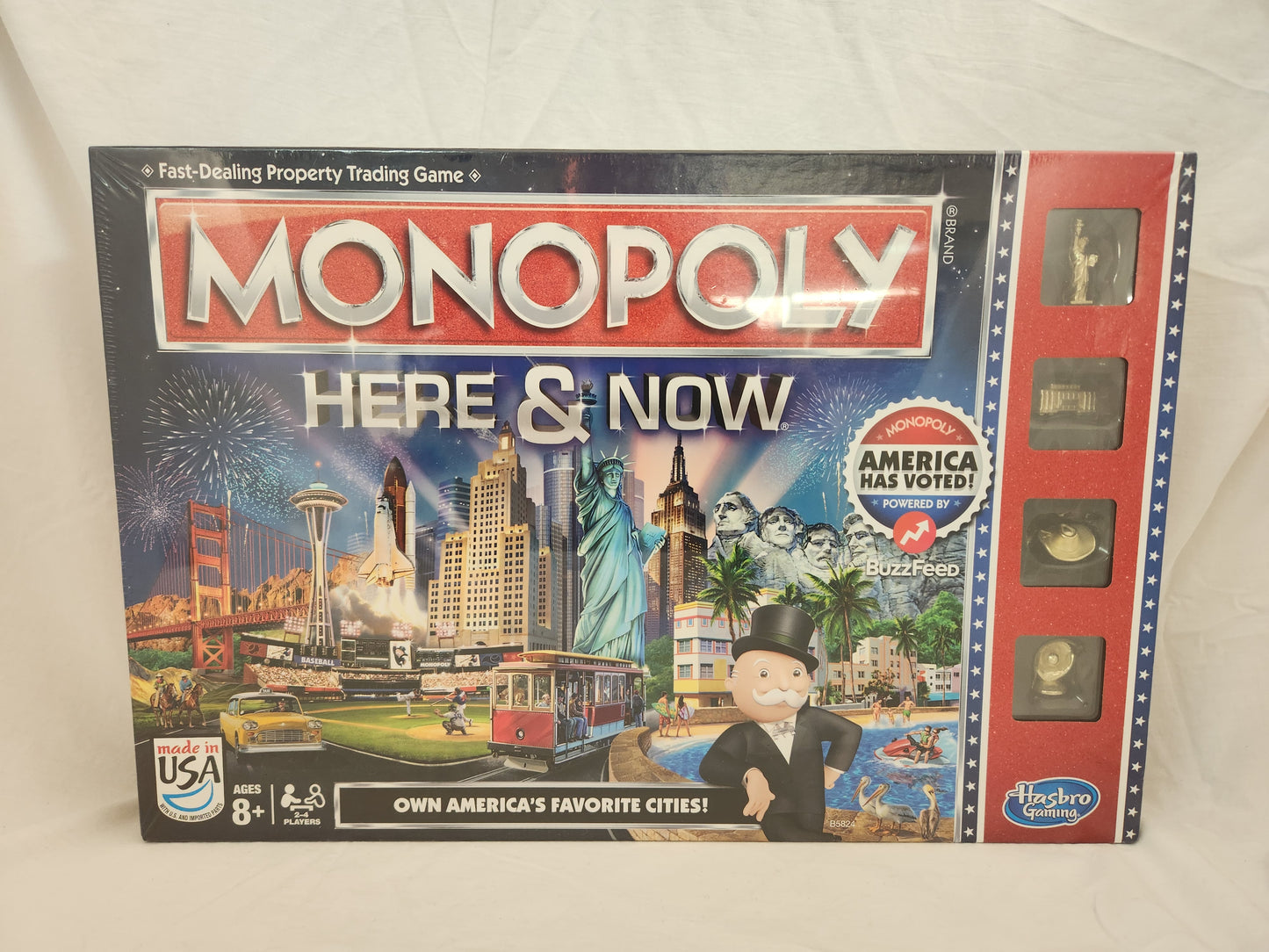 NIB - Monopoly Here & Now Board Game - B5824