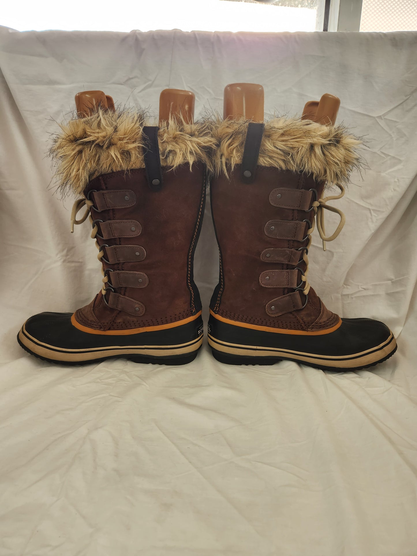 Sorel Women's Brown Joan Of Arctic Waterproof Winter Snow Boot - Size: 8.5