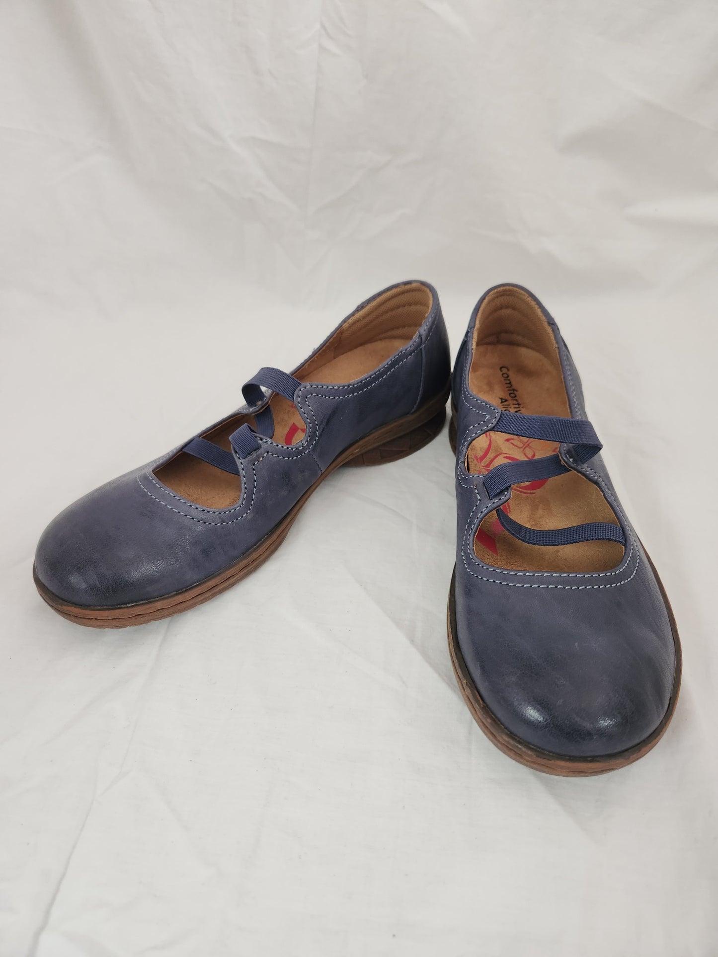 Comfortiva Align Blue Mary Janes - Size: 7-N
