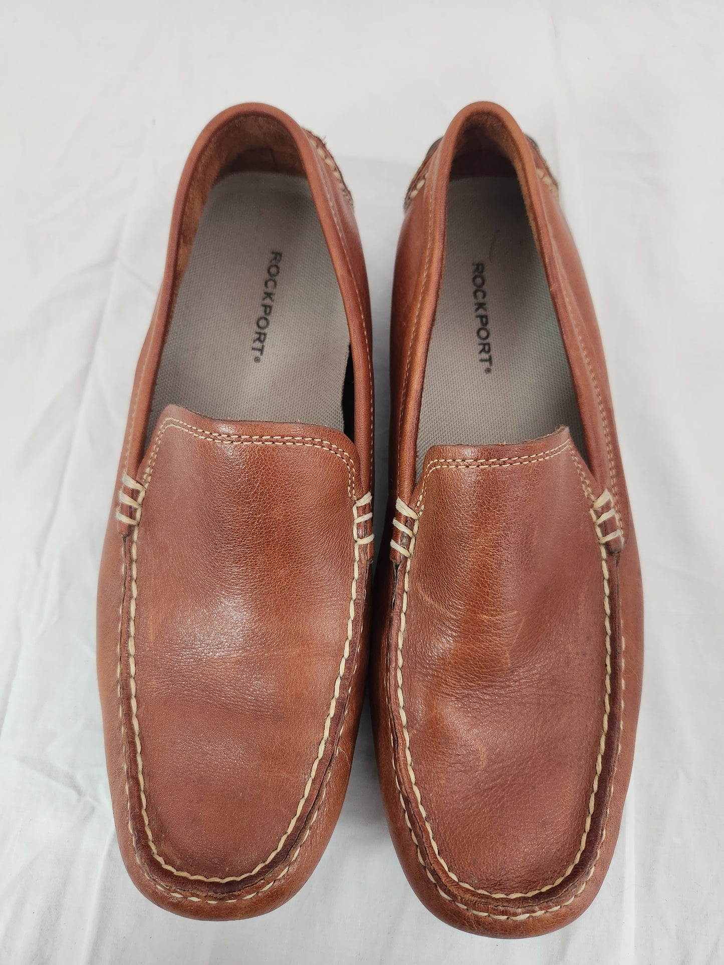 Rockport Men's Brown Austerity Driving Loafers # APM72673 - Size: 8.5M