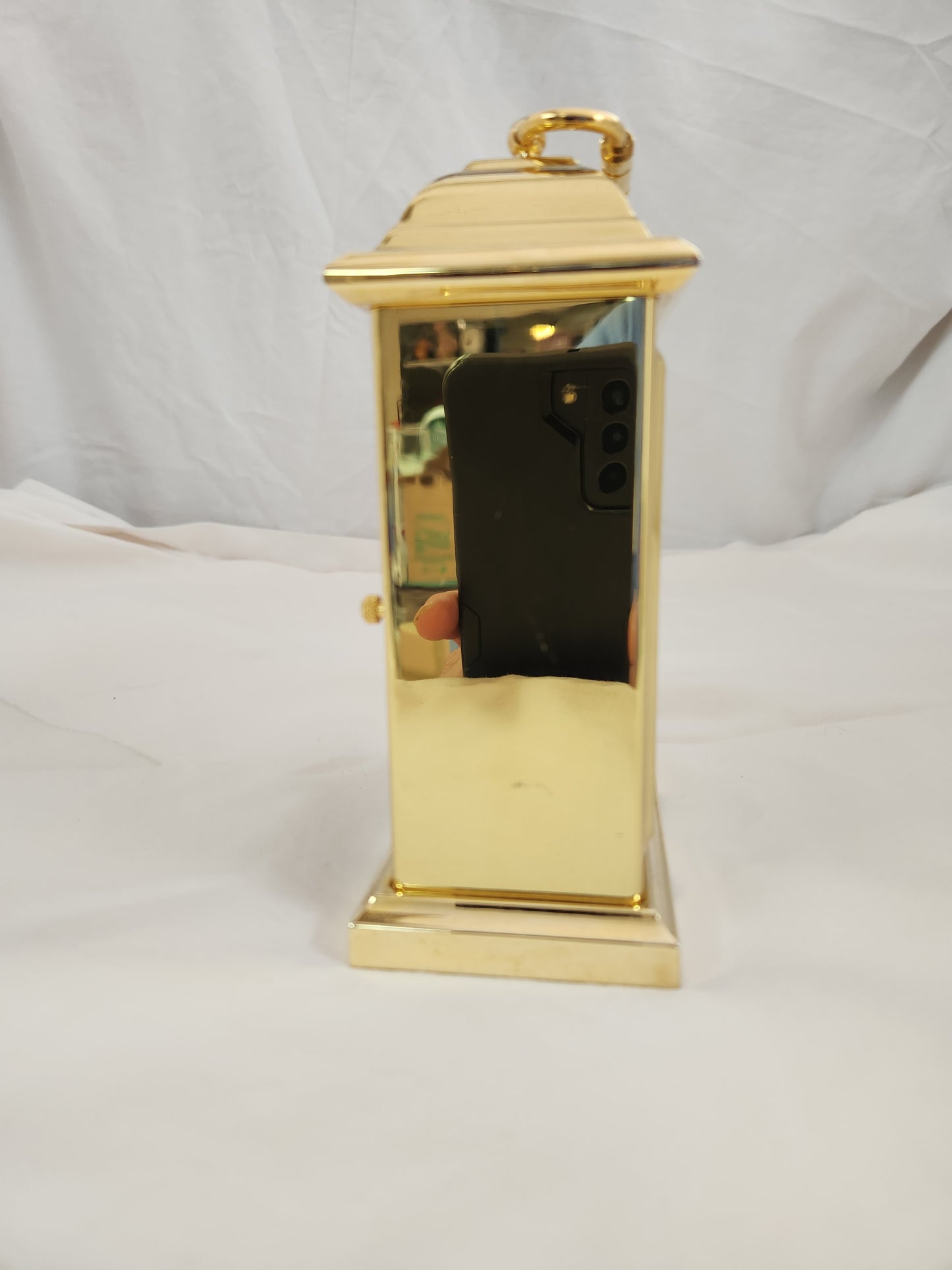 Howard Miller Brass Dual Chime Clock 645-229 W/ Westminster & Whittington Chimes