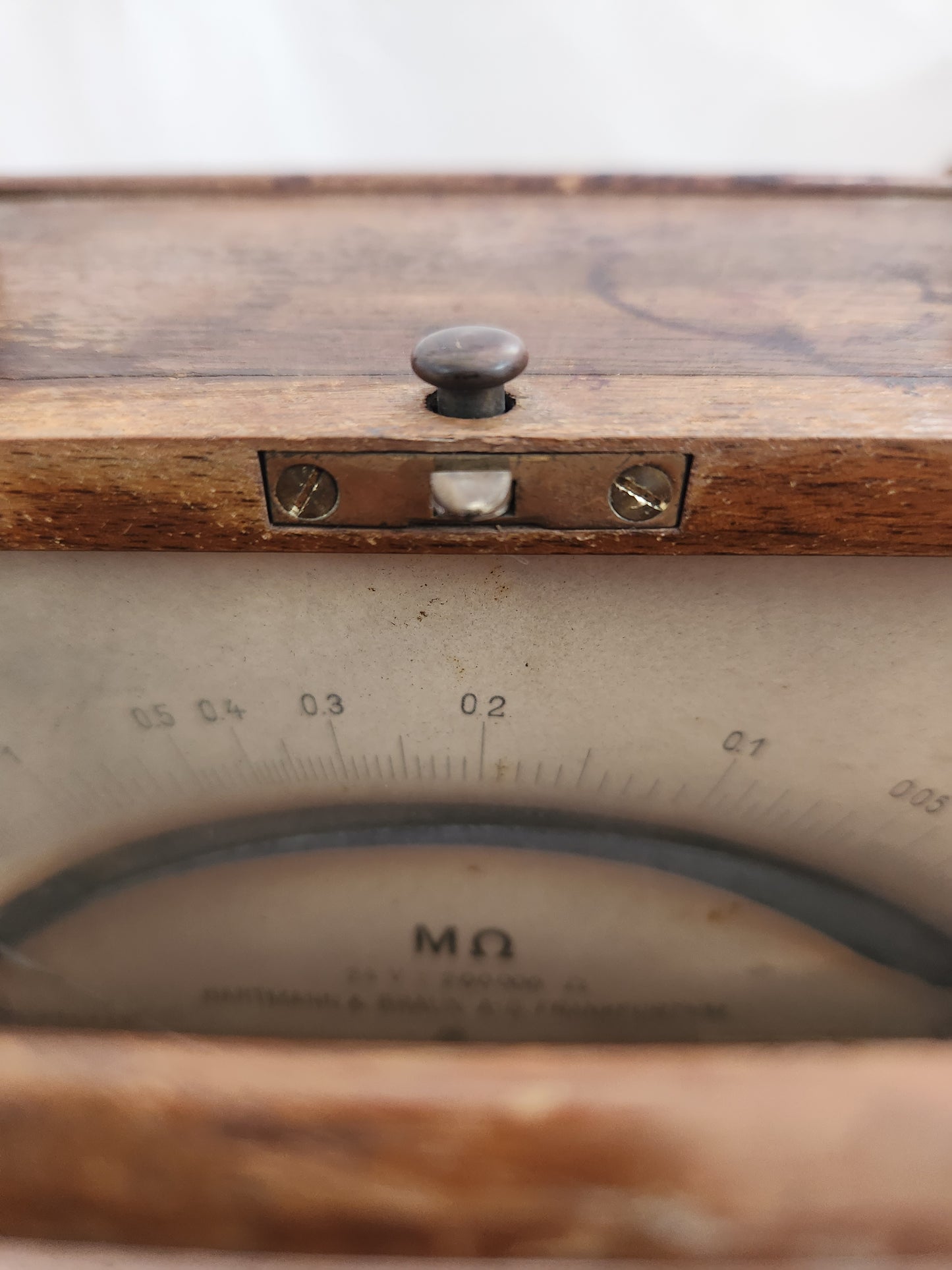 Vintage - Hartmann & Braun Megaohm Electrical Resistance Meter (Not Tested)