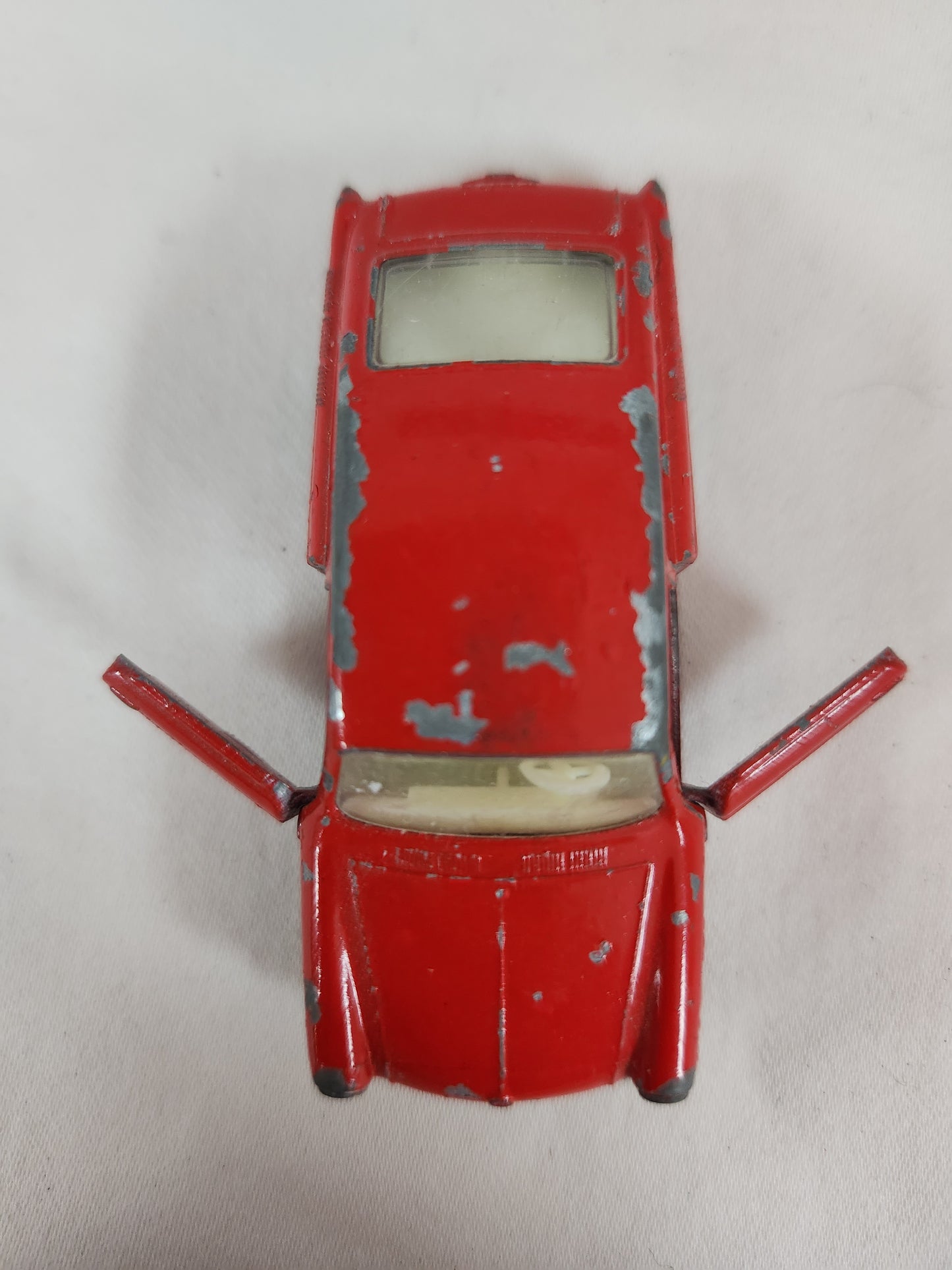 VTG - Matchbox Red Volkswagen 1600TL #67 by Lesney