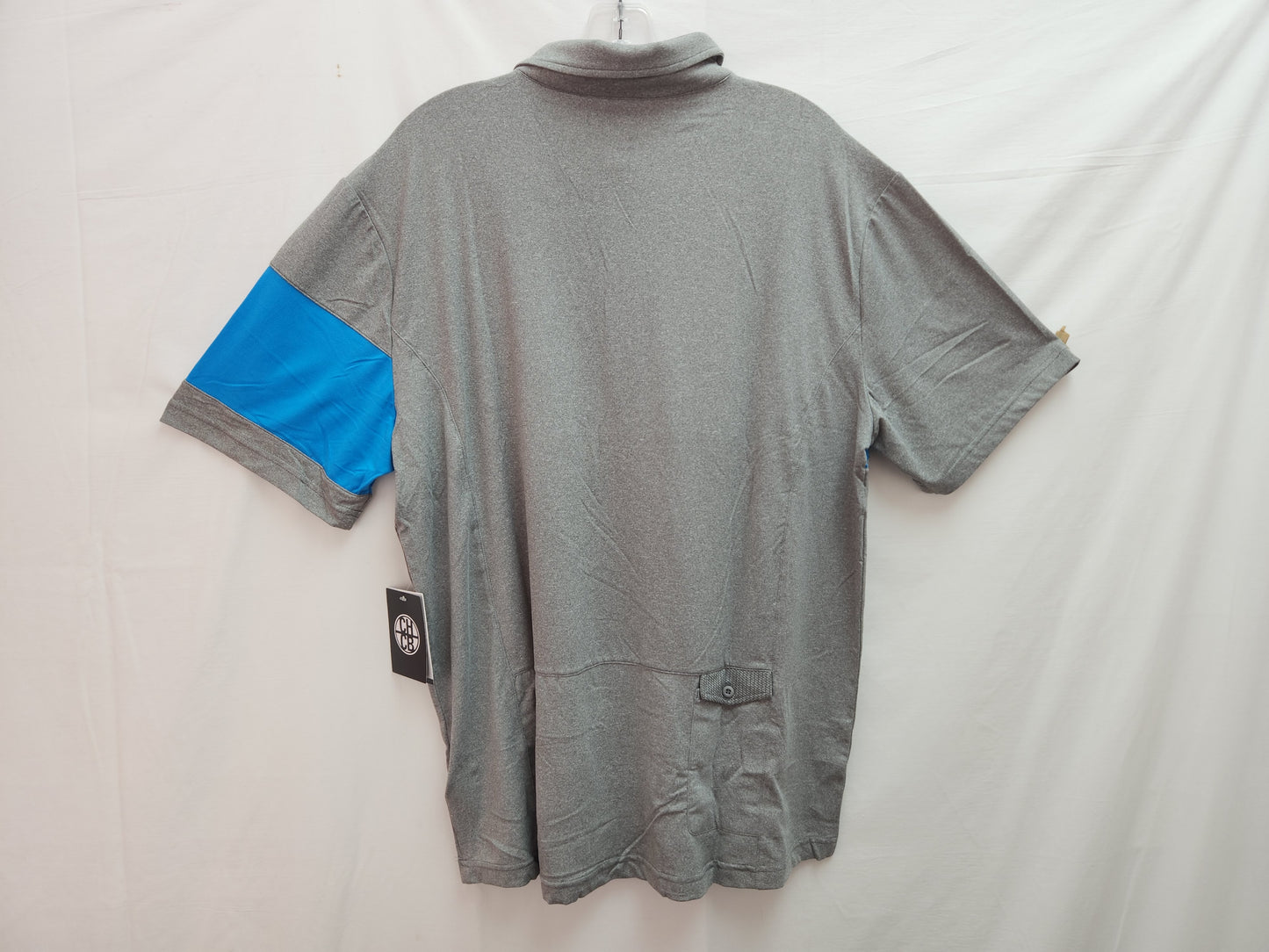NWT - CHCB by Performance Gray Blue Chatham Polo Shirt - XL