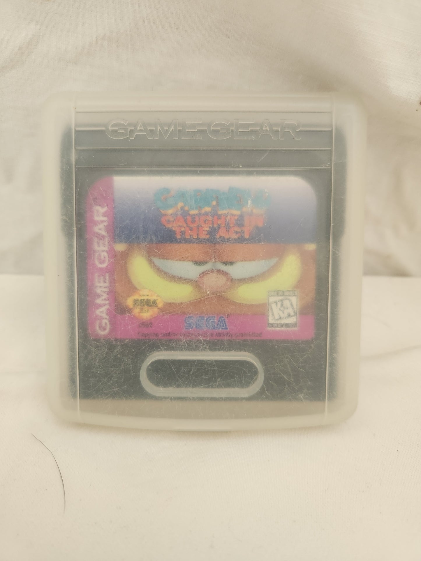 Garfield Caught in the Act (Sega Game Gear) Cartridge