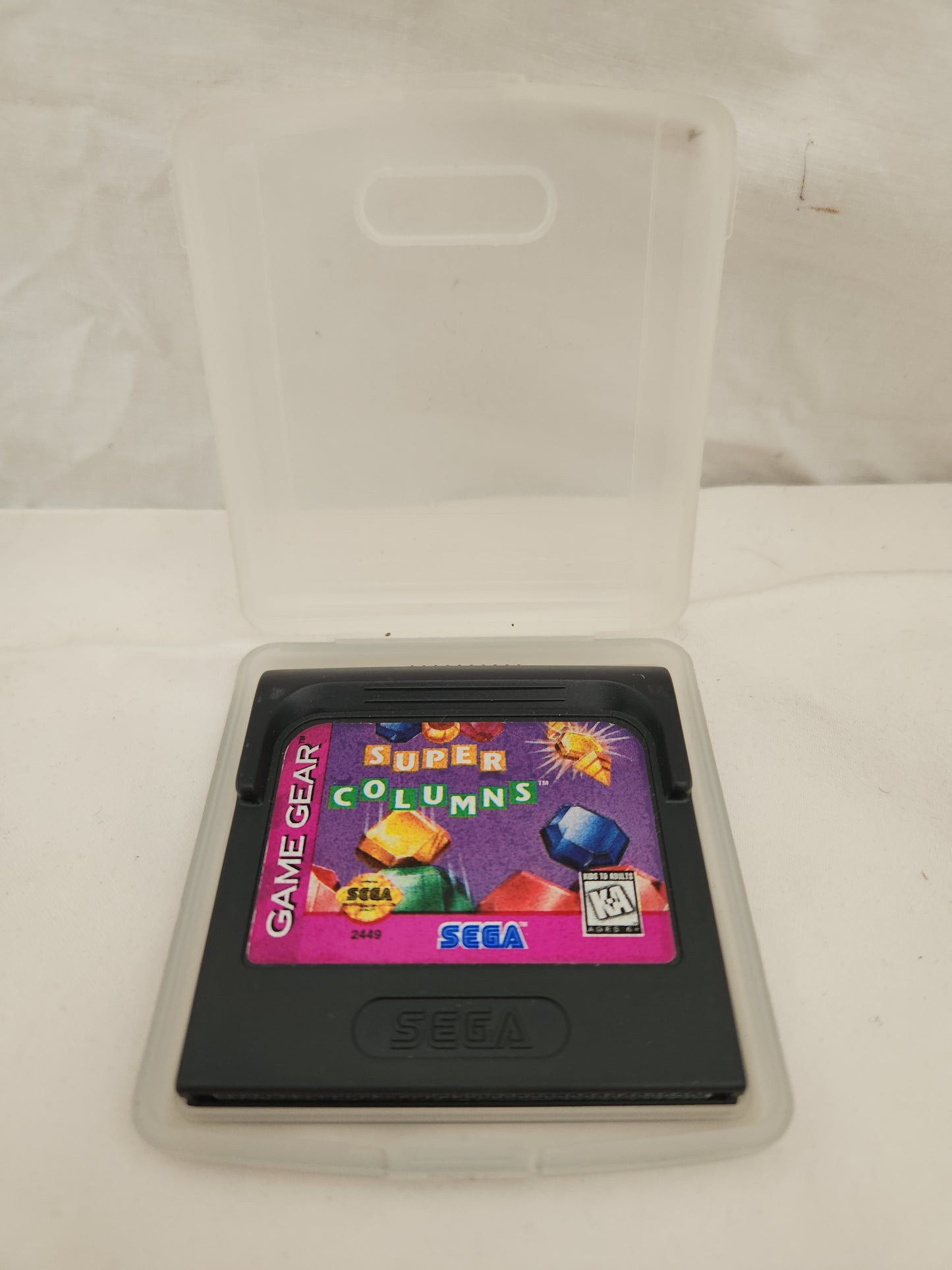 Super Columns (Sega Game Gear) Cartridge
