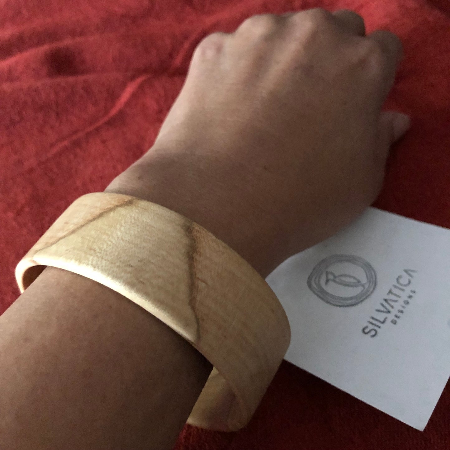 Silvatica Designs Ambrosia Maple Bangle-NWT