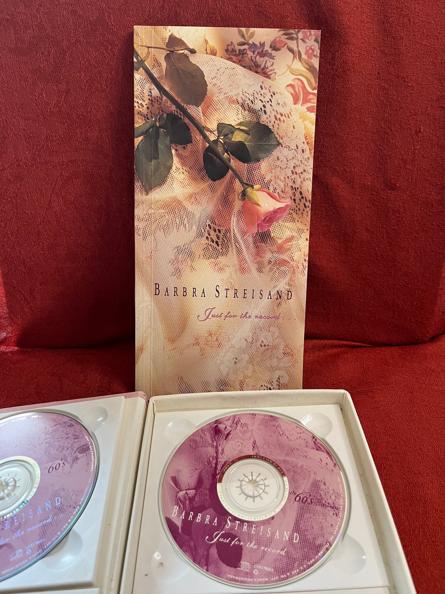 Barbra Streisand-1991 "Just for the record...." Four CD Box Set with Book