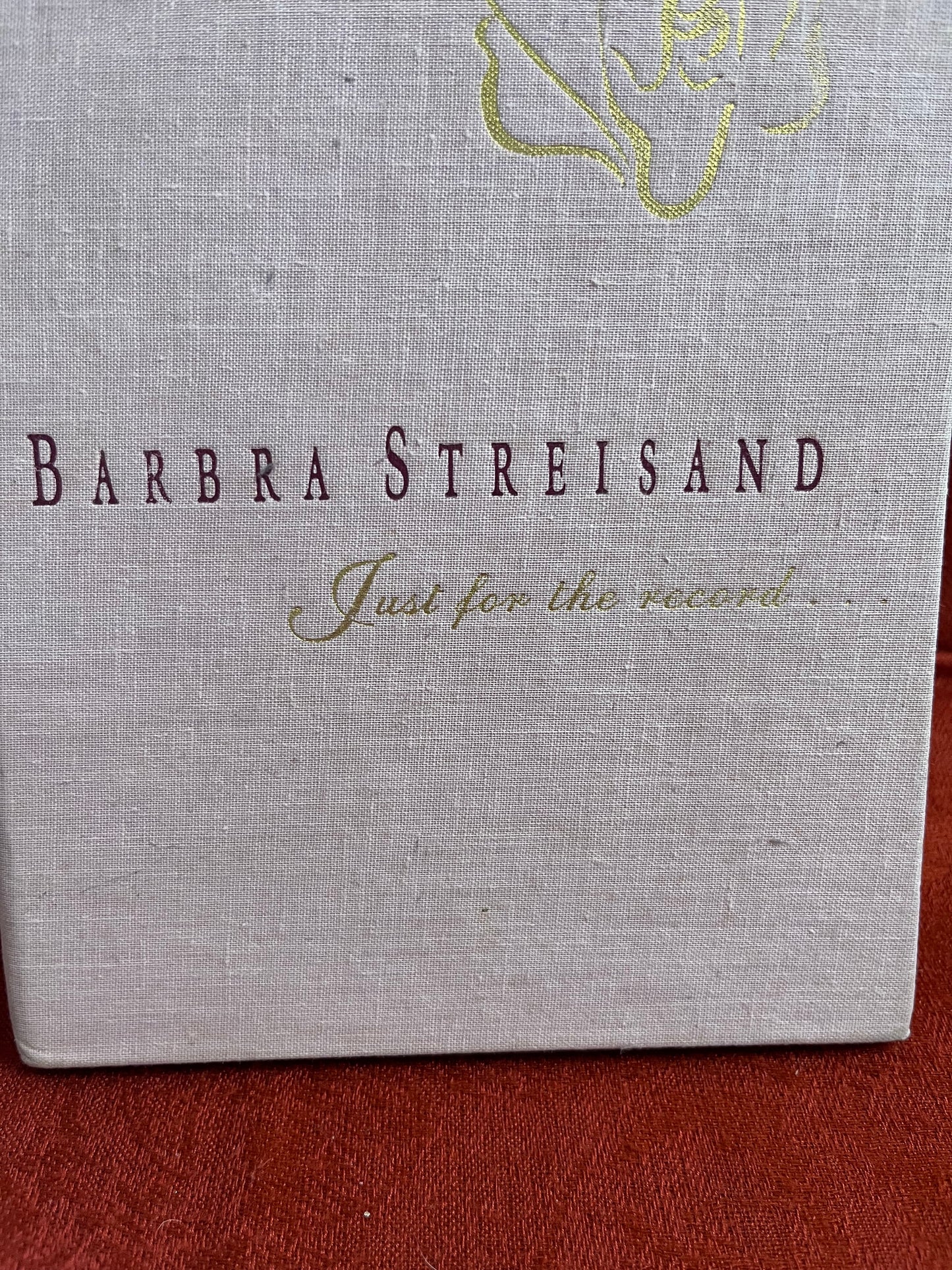 Barbra Streisand-1991 "Just for the record...." Four CD Box Set with Book