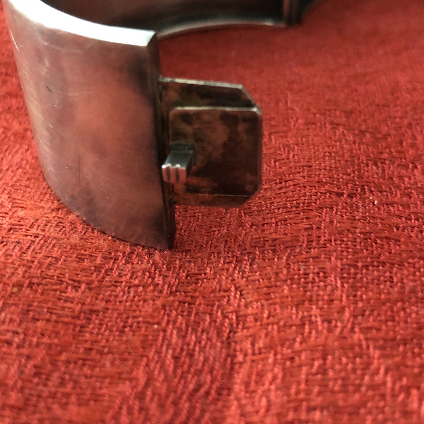 Vintage Sterling Hinged Bracelet