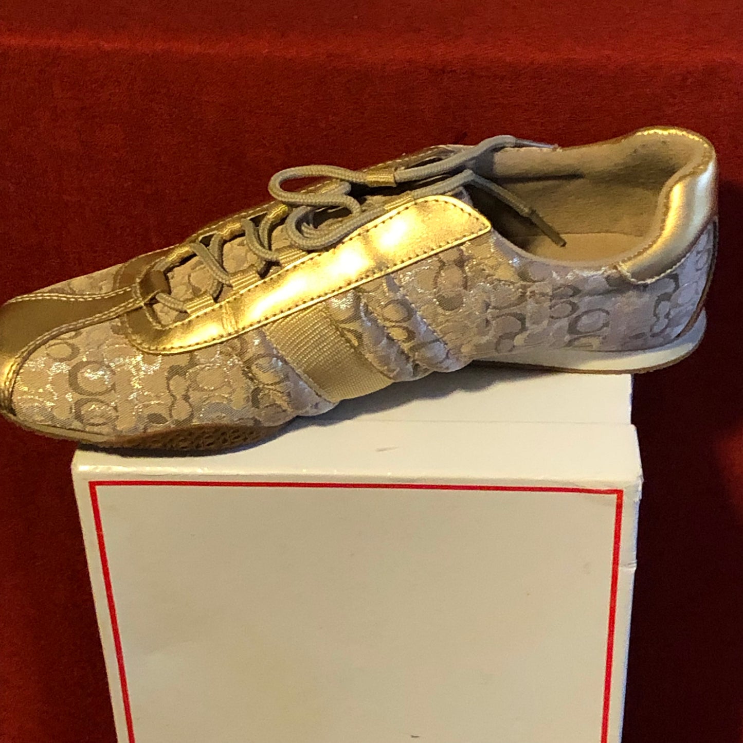Coach Sneakers-Kirby Lurex Style-Size 9.5M
