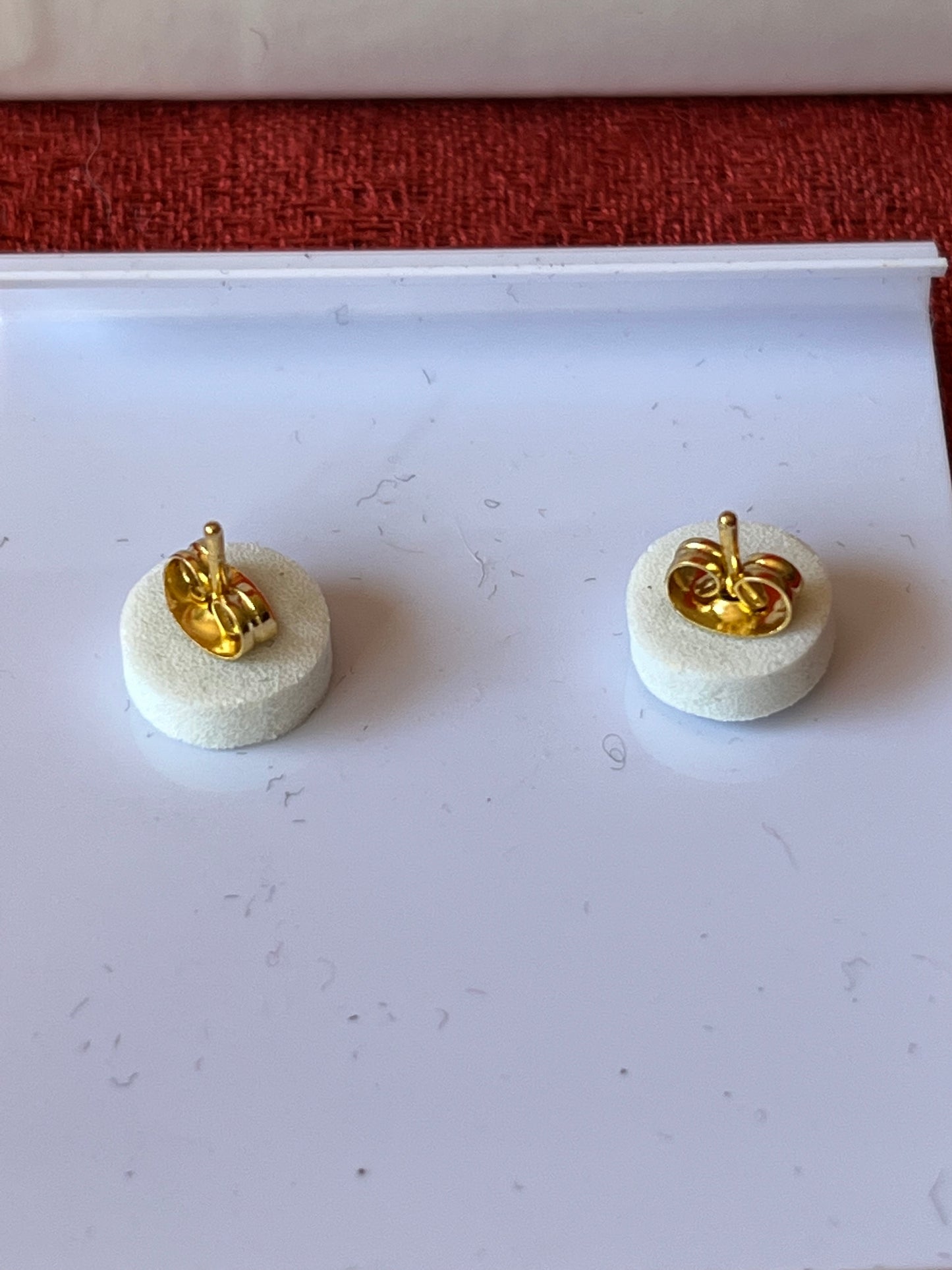 Gorjana Black Onyx and Gold (18k Plated) Palisades Stud Earrings-NIB