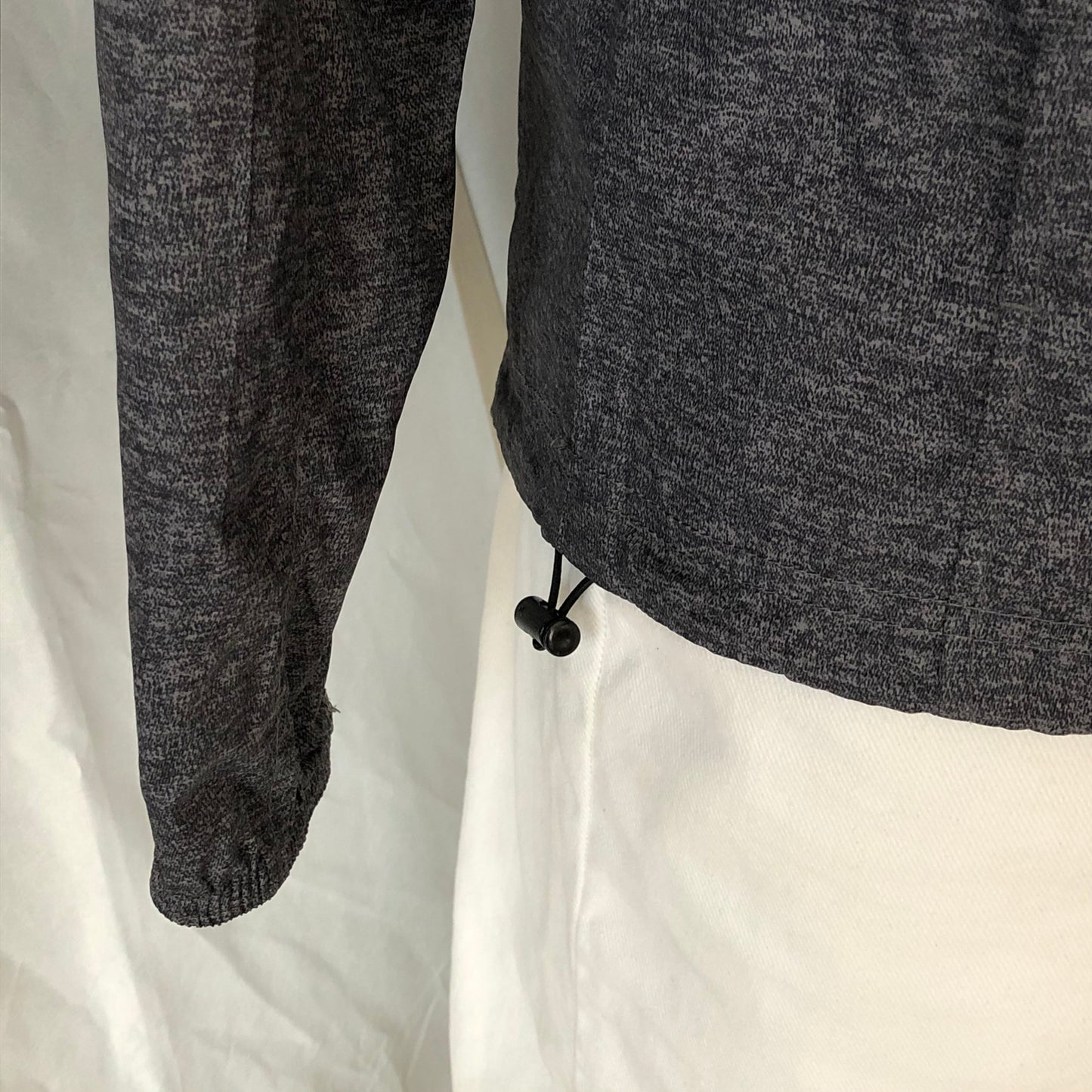 Asics Grey Packable Jacket-Size M