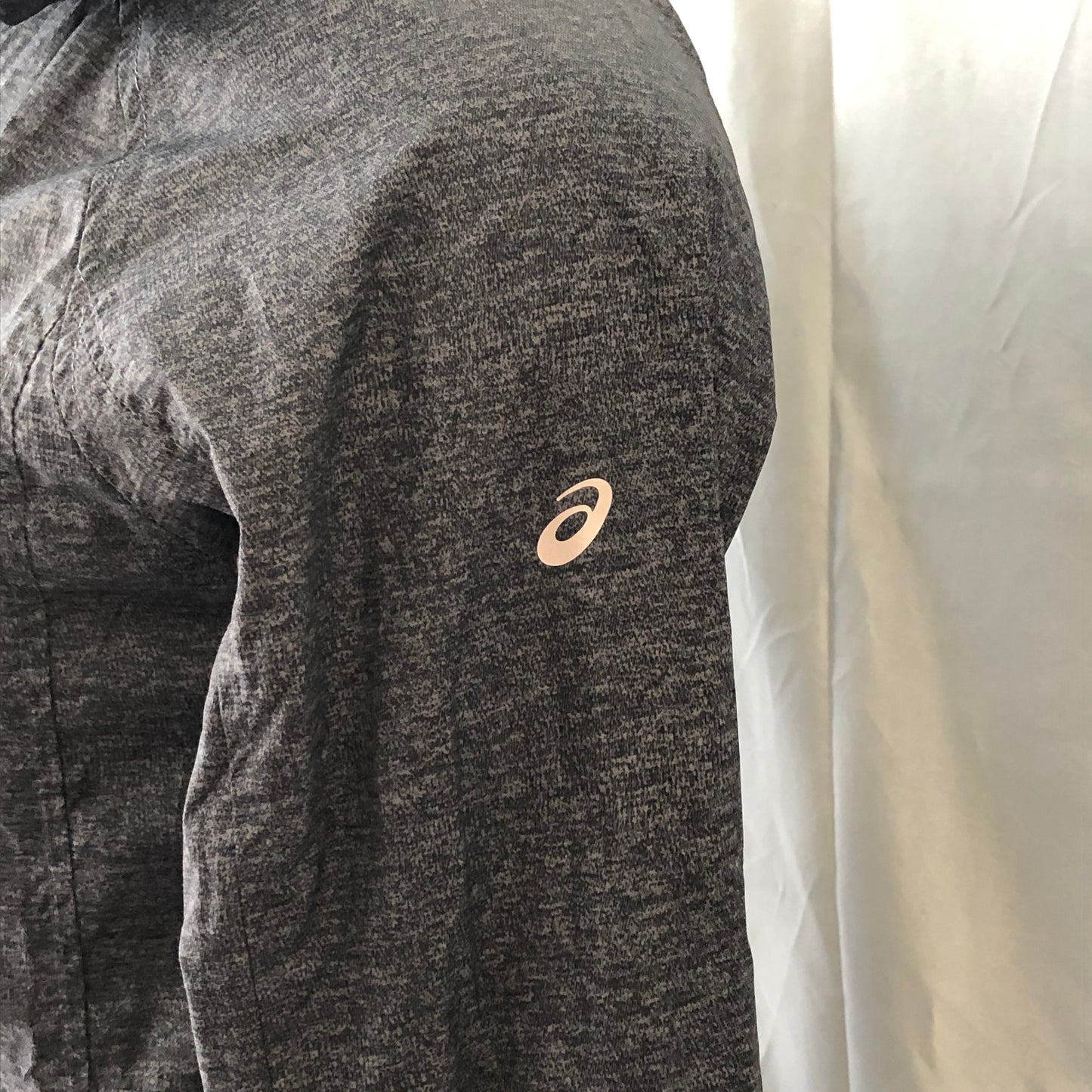 Asics Grey Packable Jacket-Size M