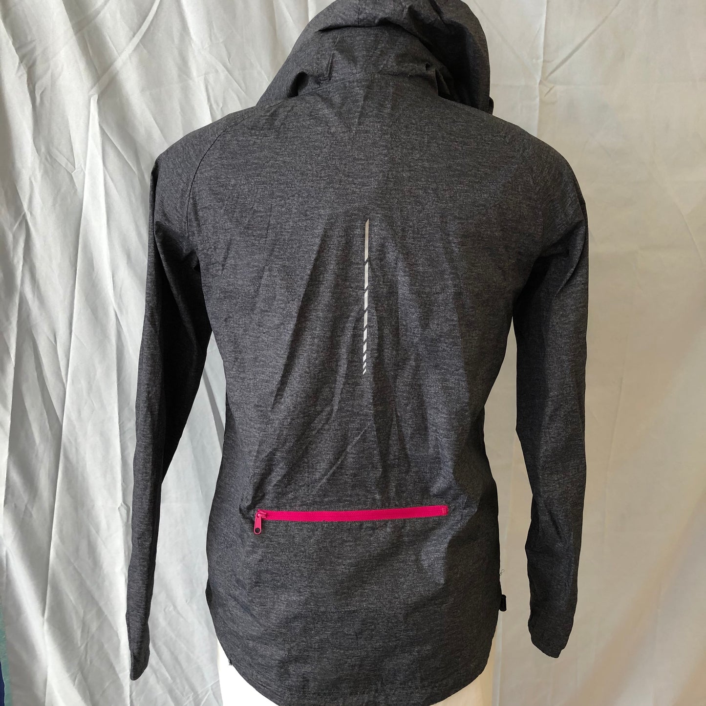 Asics Grey Packable Jacket-Size M
