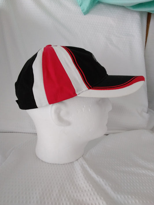 Checkered Bottle Black-Red-White Racing Cap