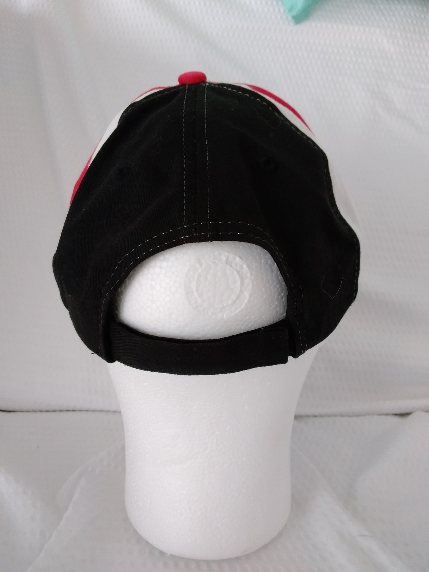 Checkered Bottle Black-Red-White Racing Cap