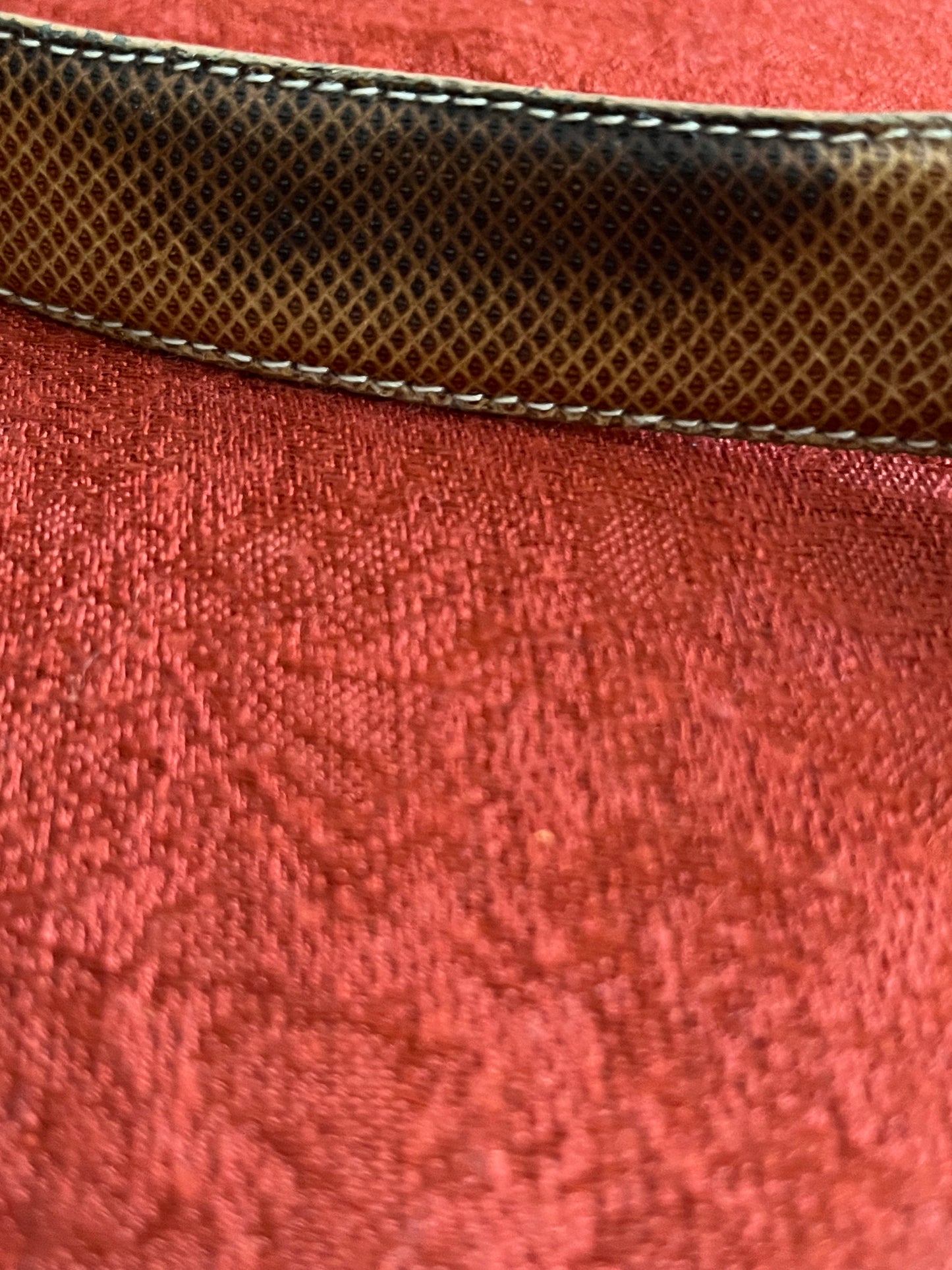 Vintage Ilana Goor Genuine Karung Skin Belt