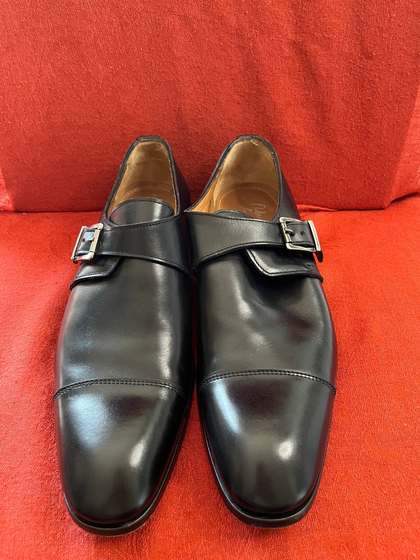 Antonio Maurizi Italian Leather Side Buckle Men's Shoe-Size 42 (US 9)