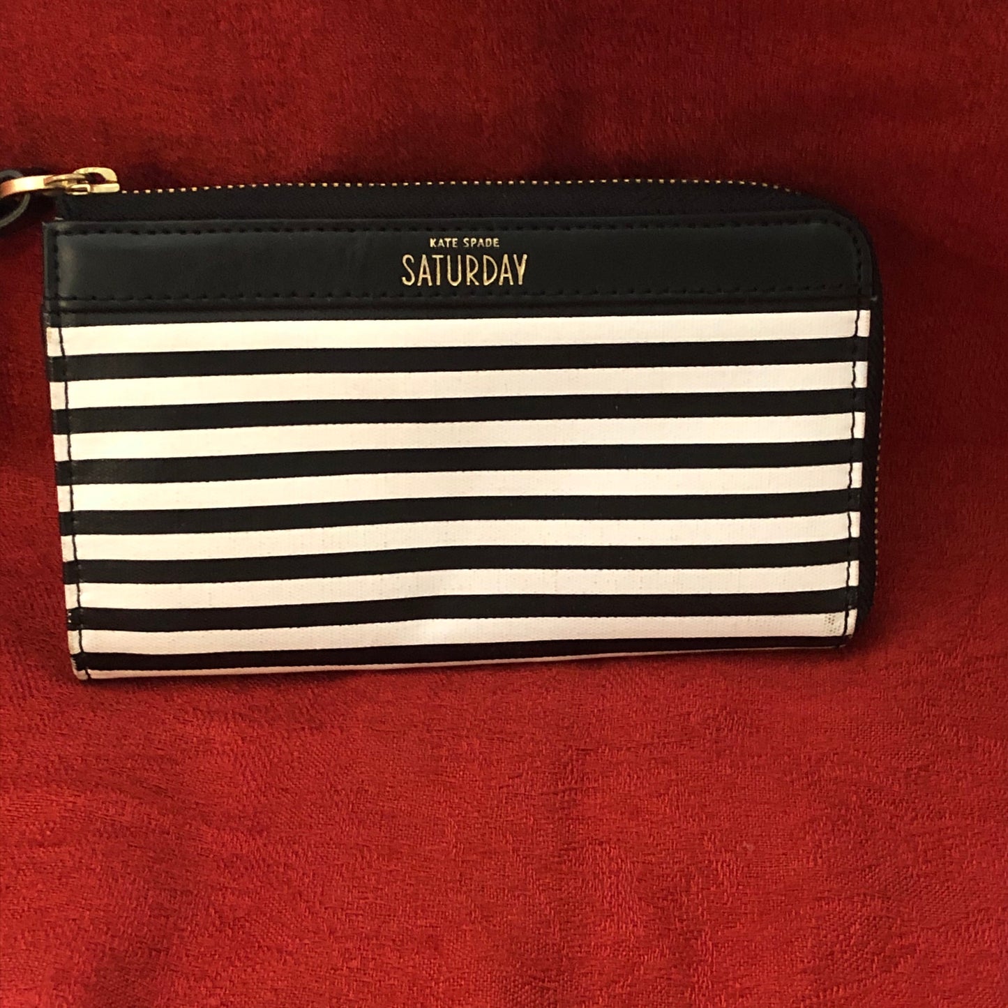 Kate Spade Saturday Striped Wristlet