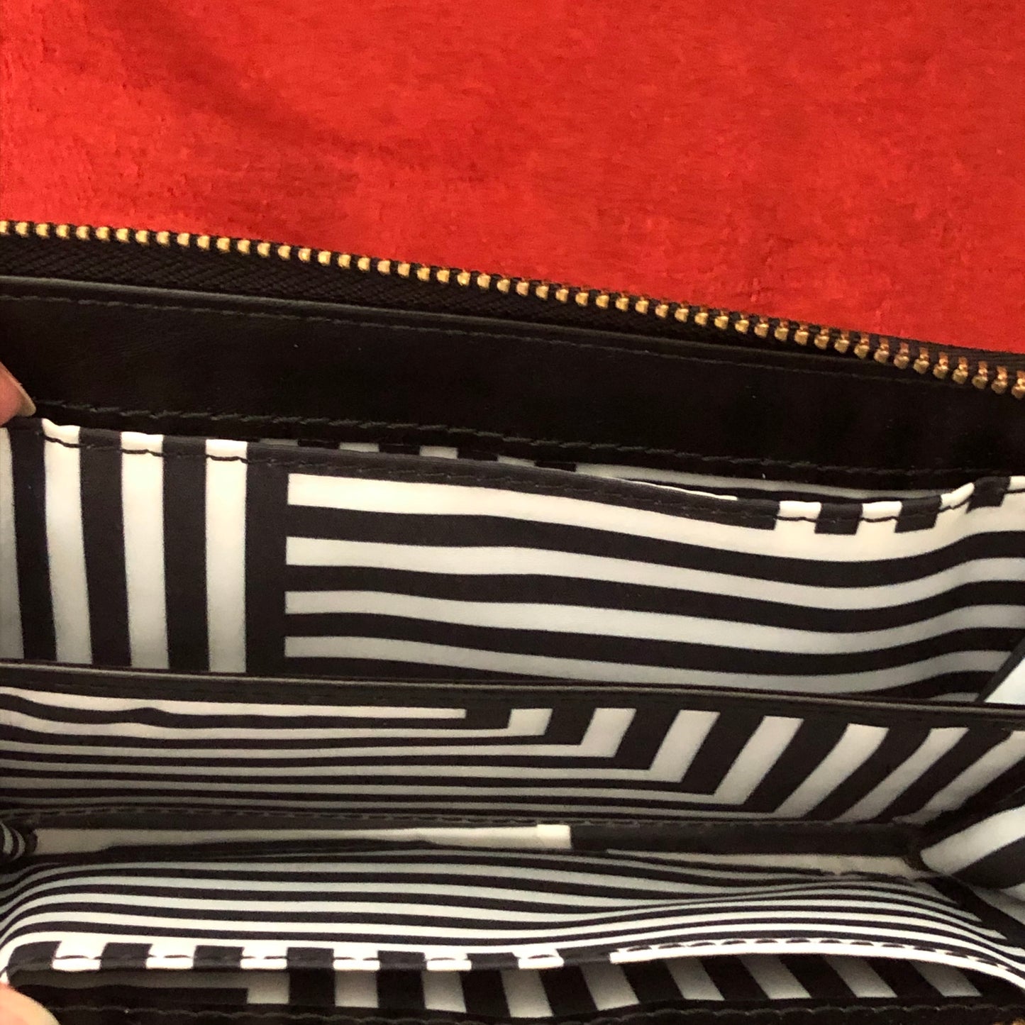 Kate Spade Saturday Striped Wristlet