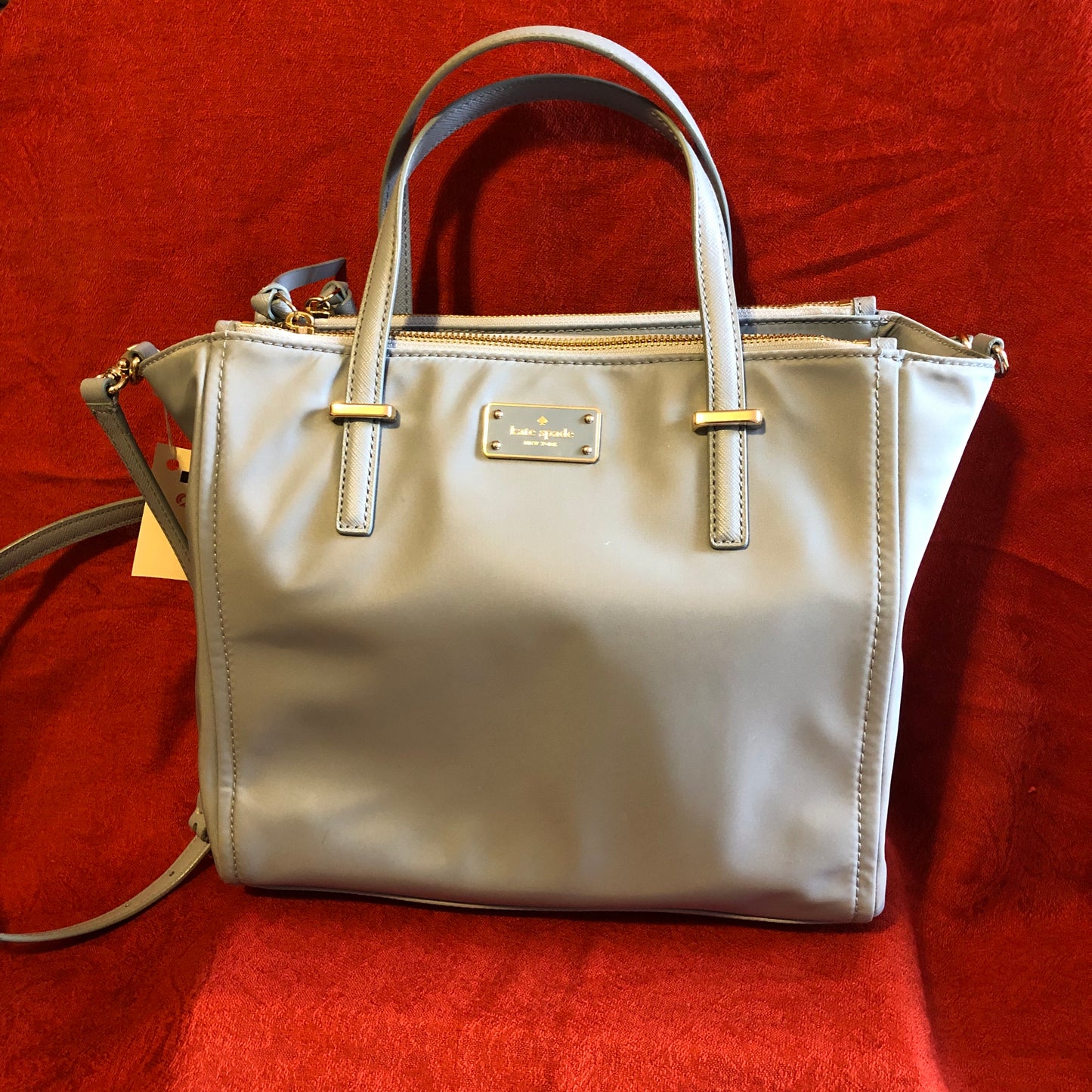 Kate Spade New York Alyse Wilson Road Handbag (Light Blue)