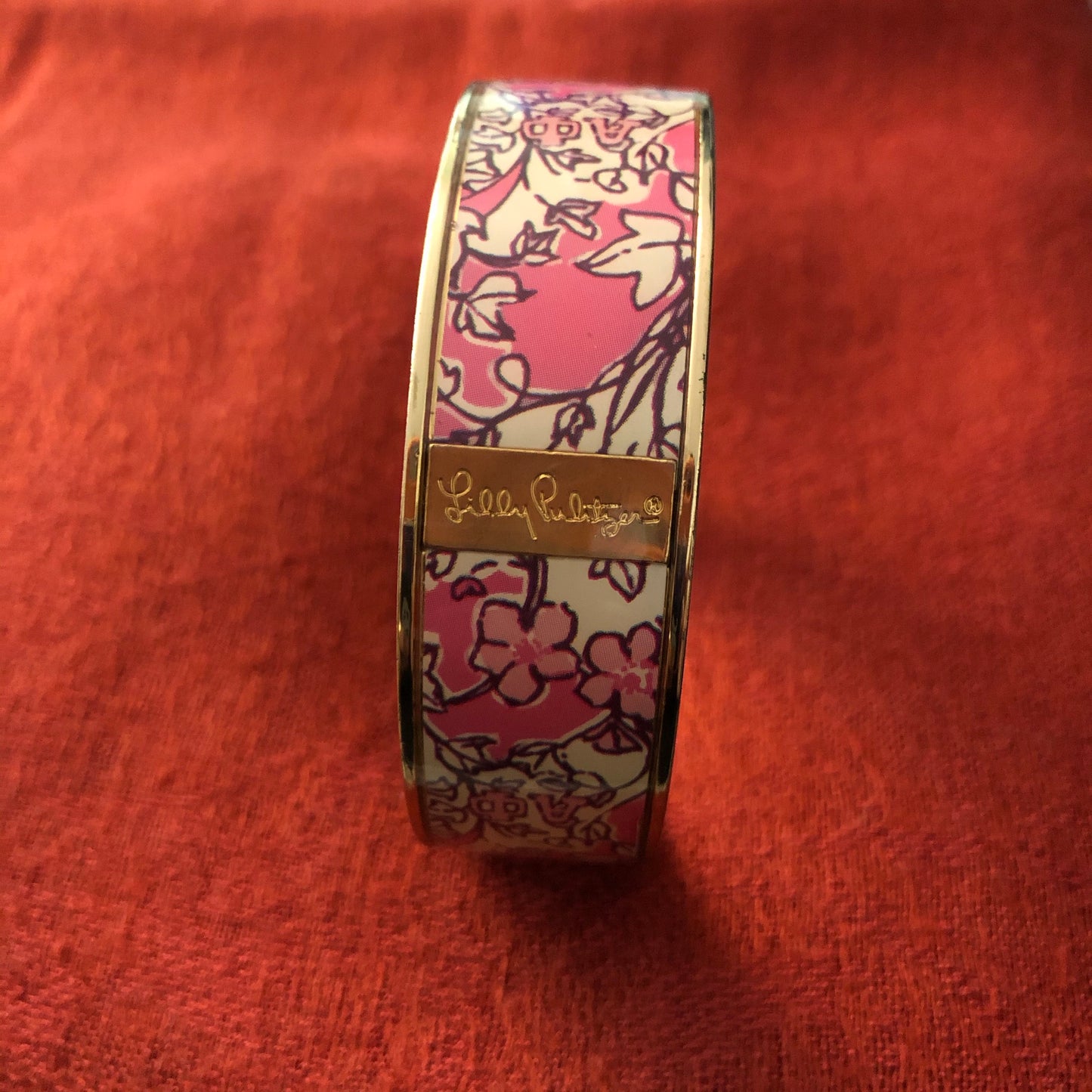 Lilly Pulitzer Enamel Bangle Bracelet