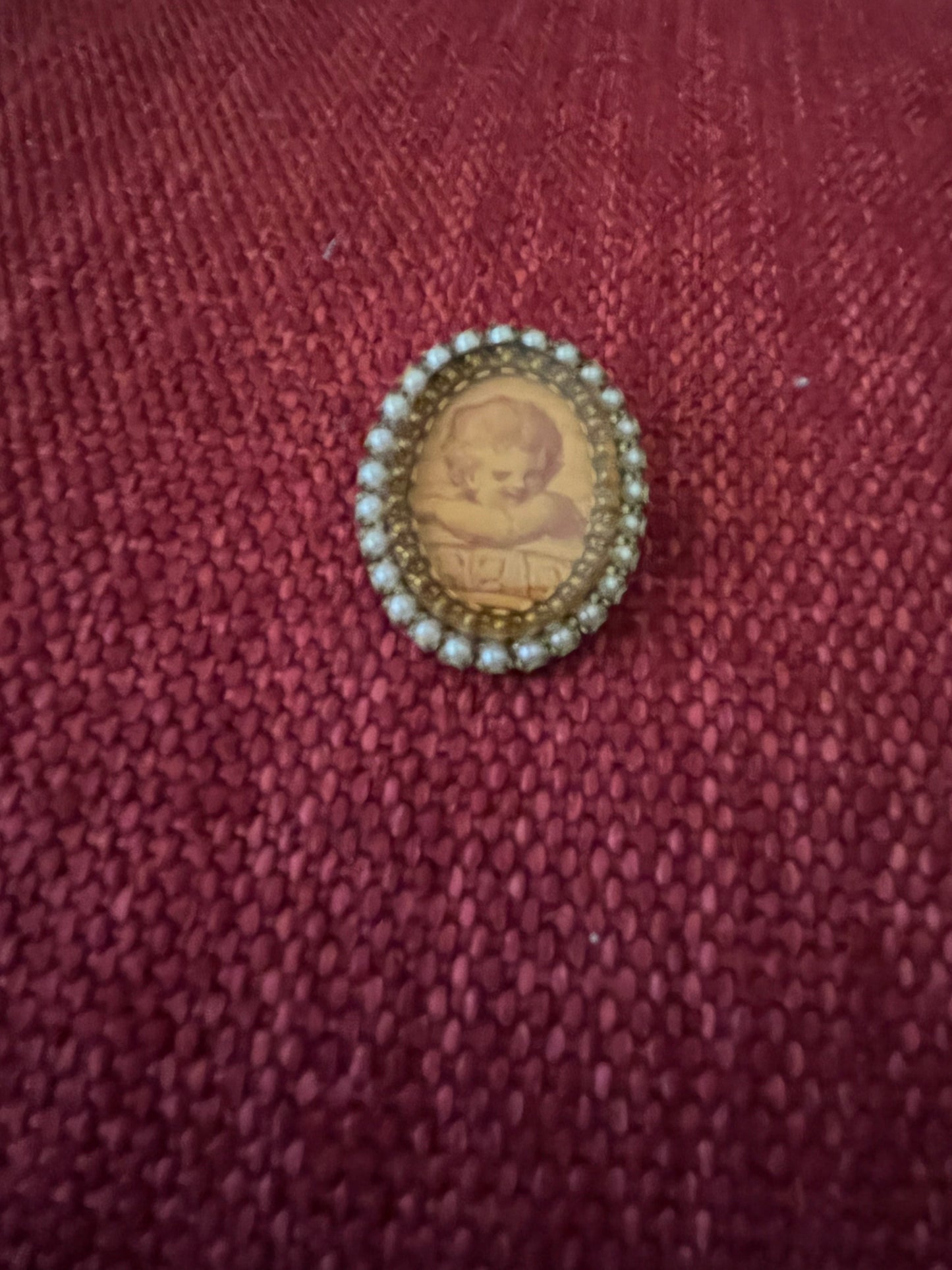 Maximal Art Pin-Cherub