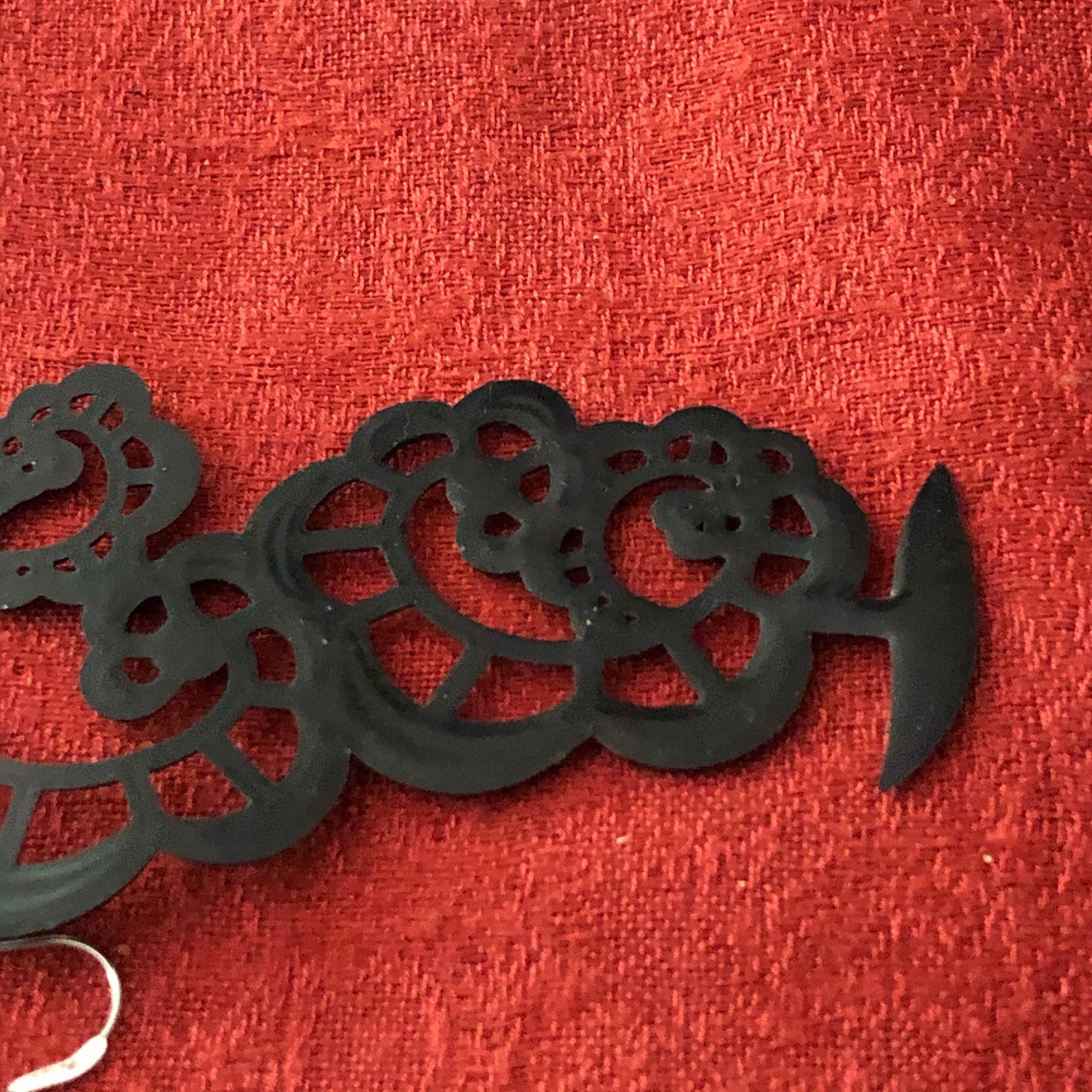 Laser Cut Rubber Bracelet and Earring Set
