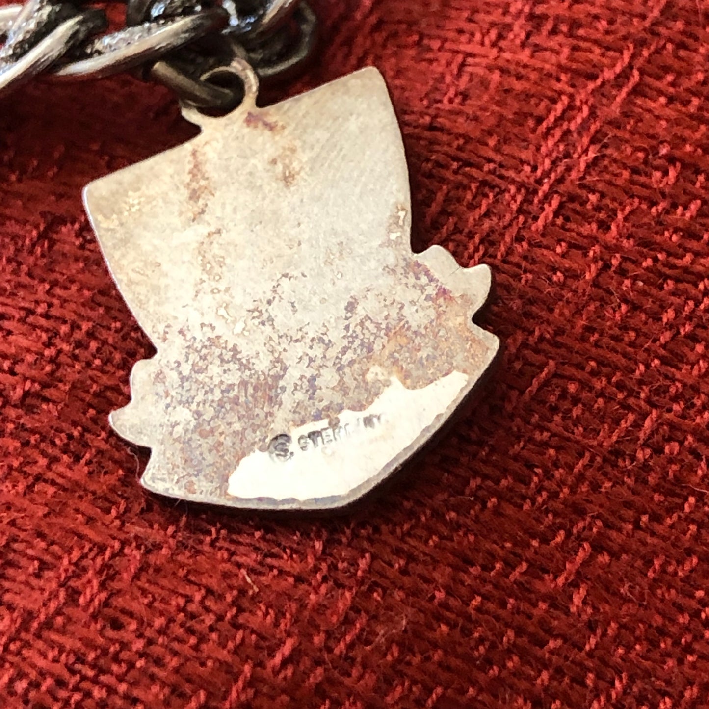 Vintage Silver Charm Bracelet
