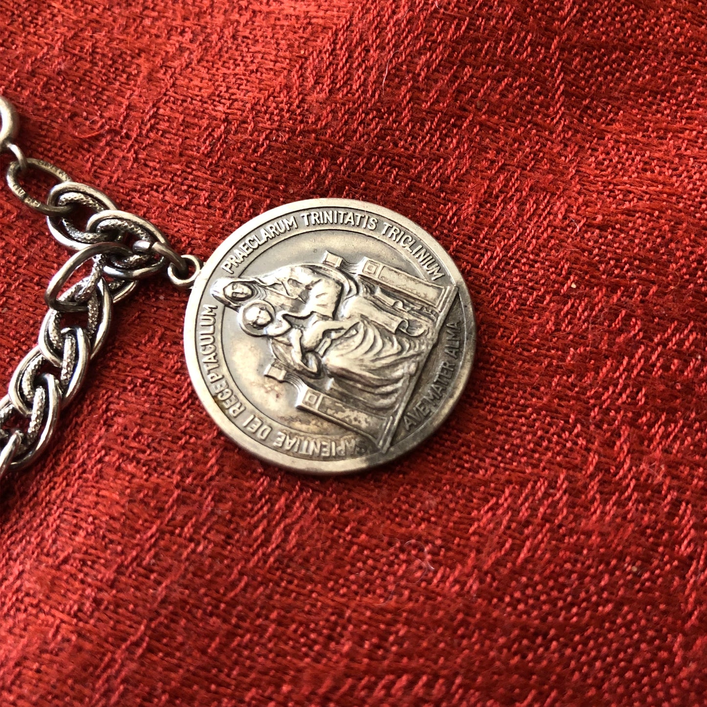 Vintage Silver Charm Bracelet