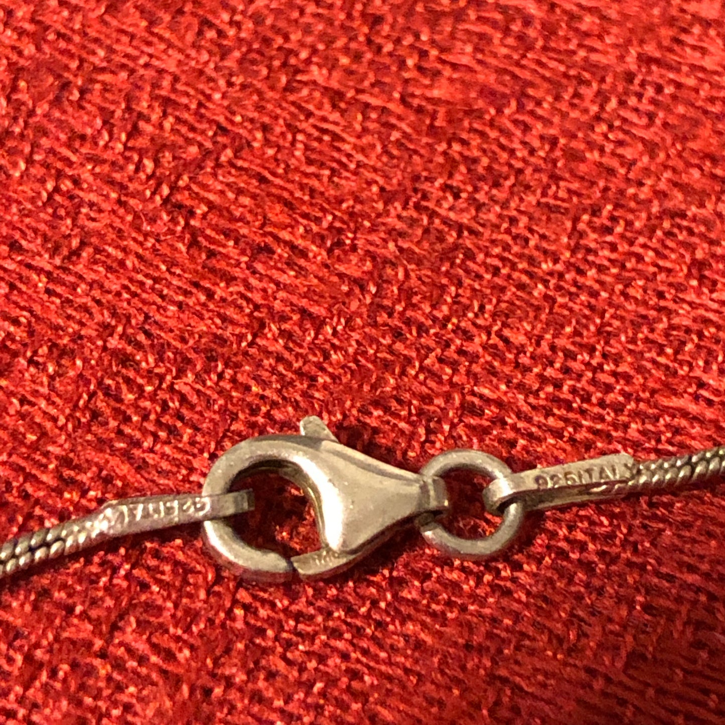 Sterling and Black Onyx Pendant and Chain