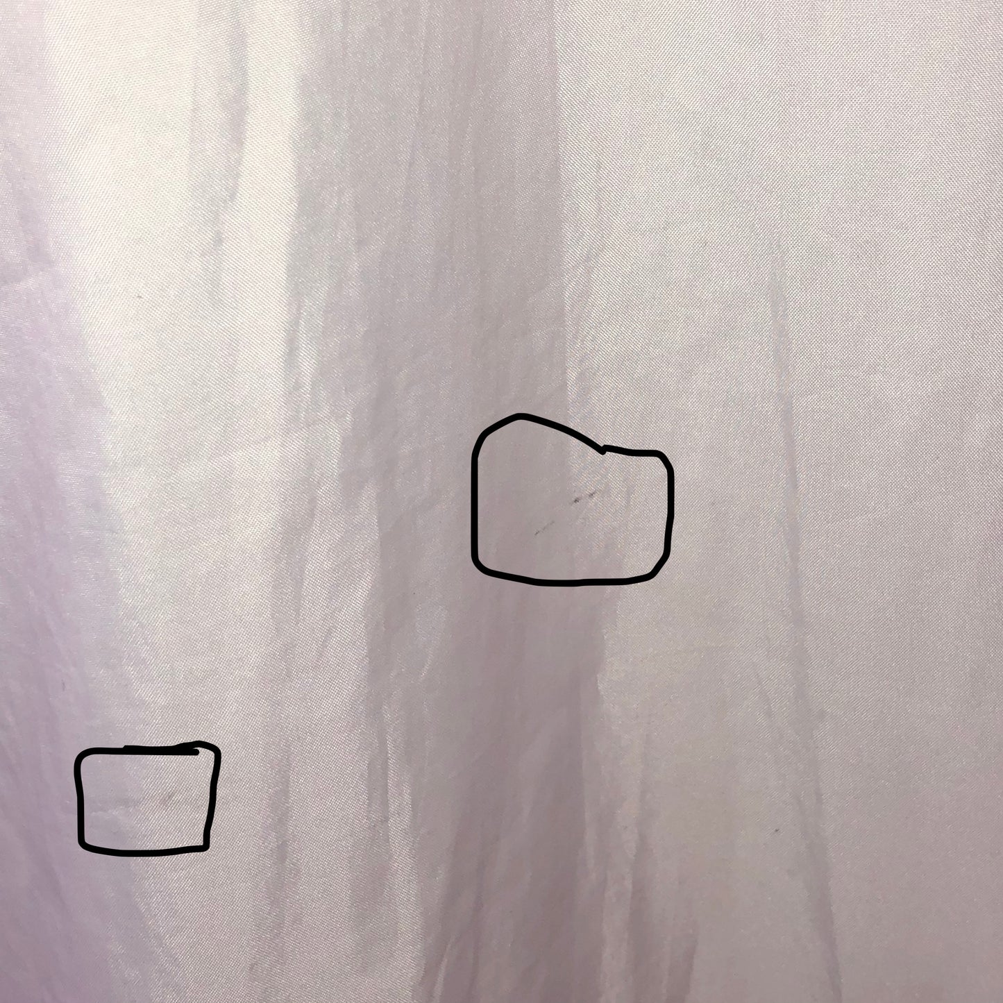 Columbia White Color-Blocked Lightweight Windbreaker - M