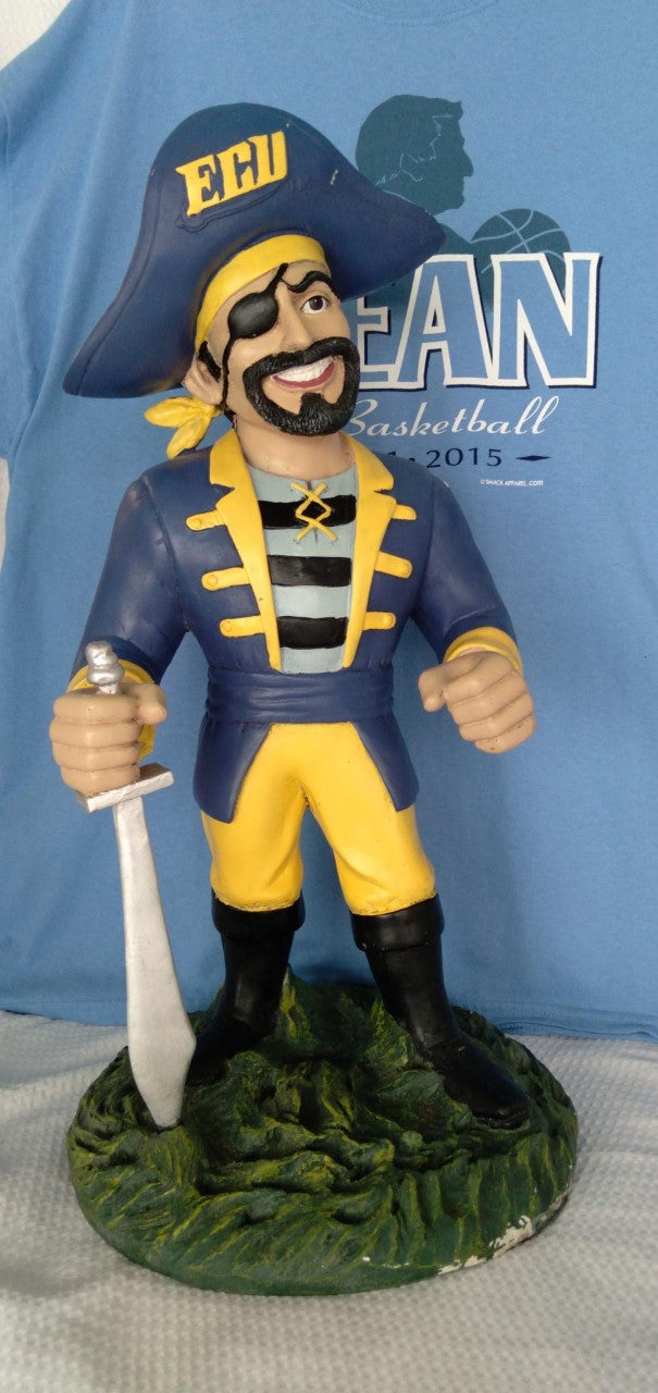 ECU Mascot Garden Statue
