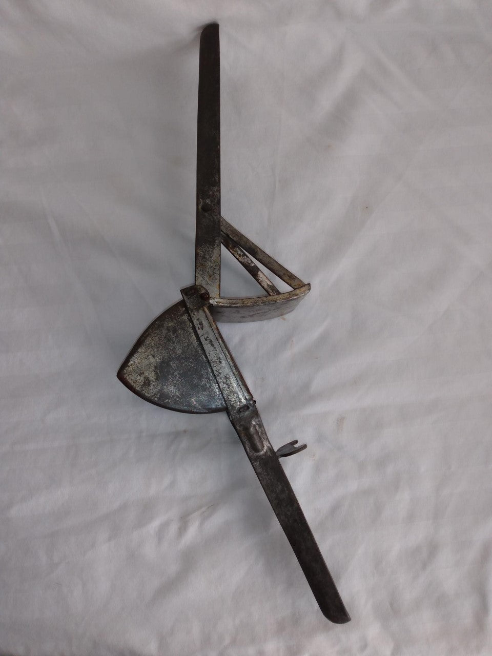 Vintage Large Primitive Potato/Tomato/Ricer Handheld Press Juicer Tool