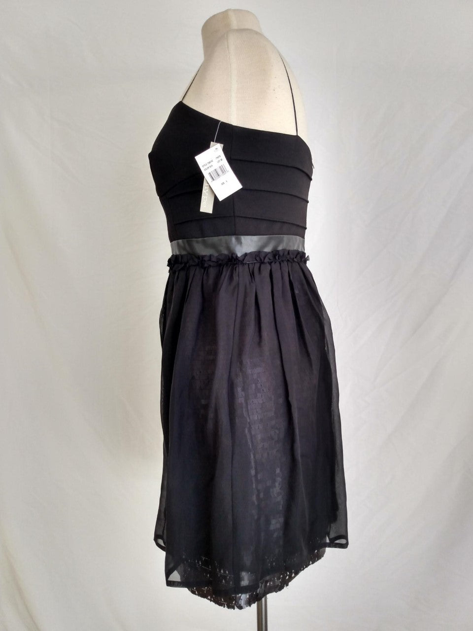 NWT - HYPE black Formal Mini Dress - 6