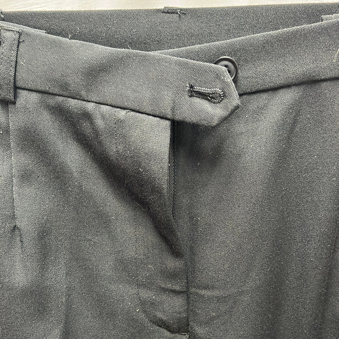 VTG / NWOT -- Lester Square Black Slacks Pants -- 10