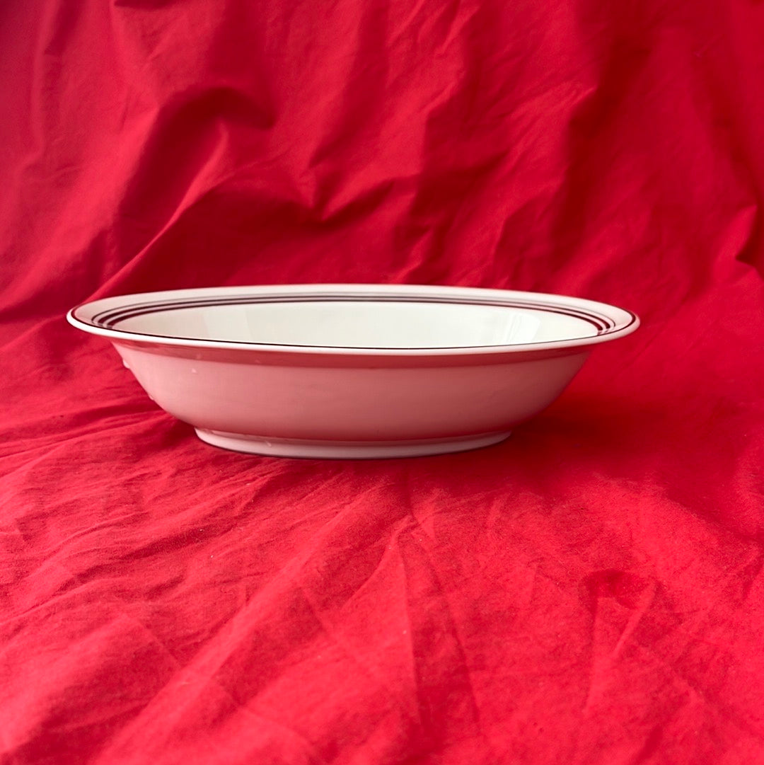 VTG - Vegetable Bowl in Nimbus Platinum by Syracuse China