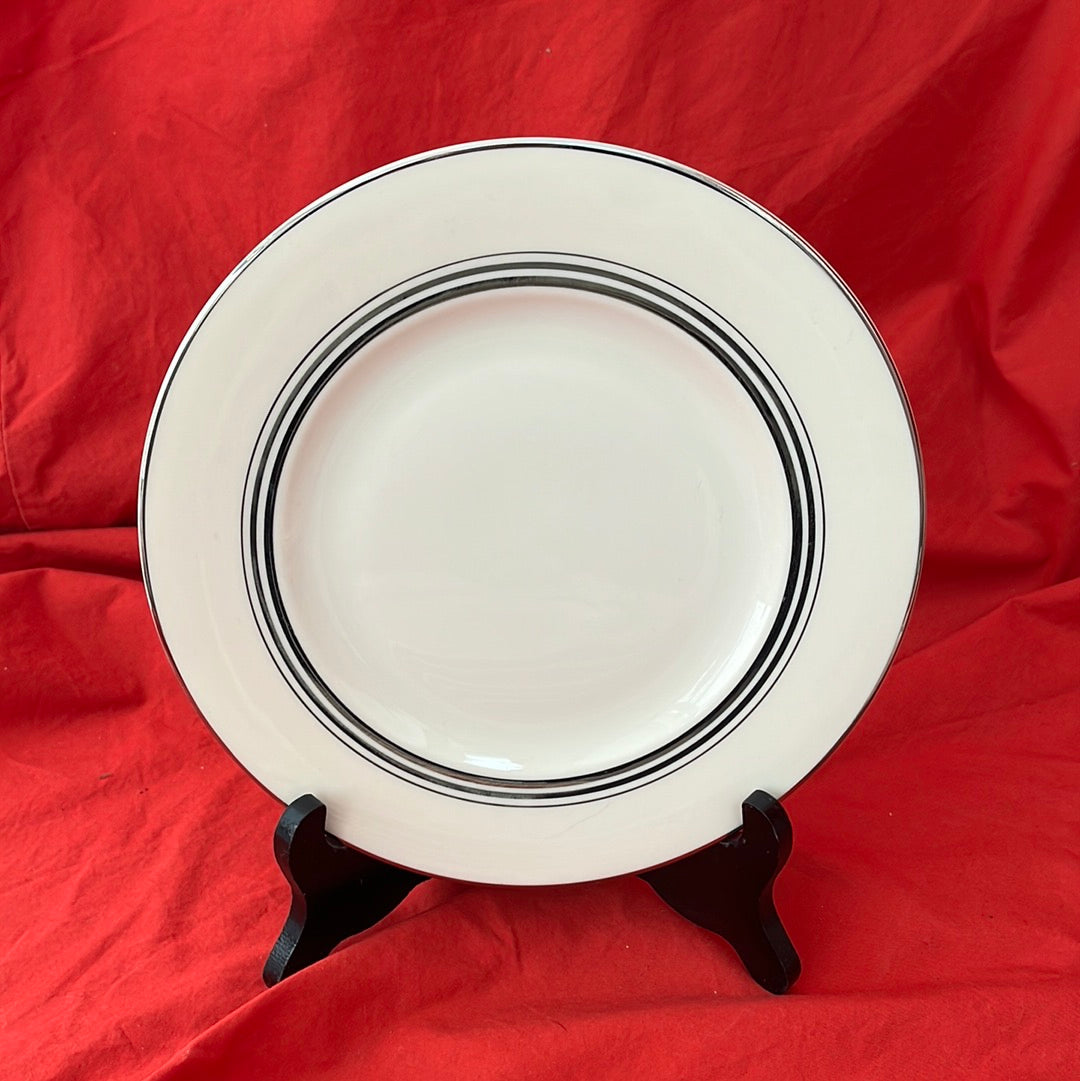 VTG - 15 Piece Plate Set in Nimbus Platinum by Syracuse China - 5 Place Settings