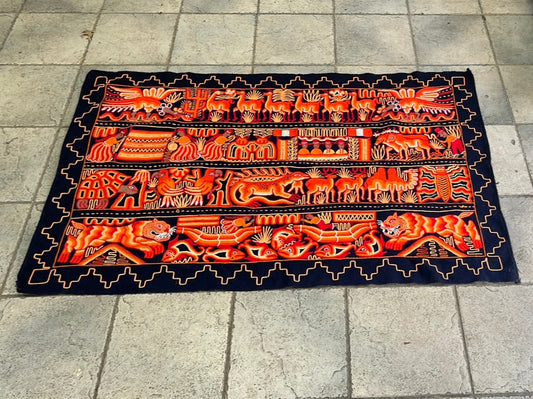 Hand-woven Andean Tapestry