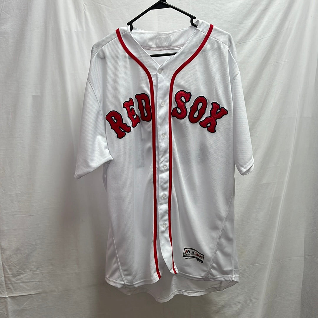 Autographed Boston Red Sox David Ortiz Fanatics Authentic White Mitchell &  Ness Authentic Jersey