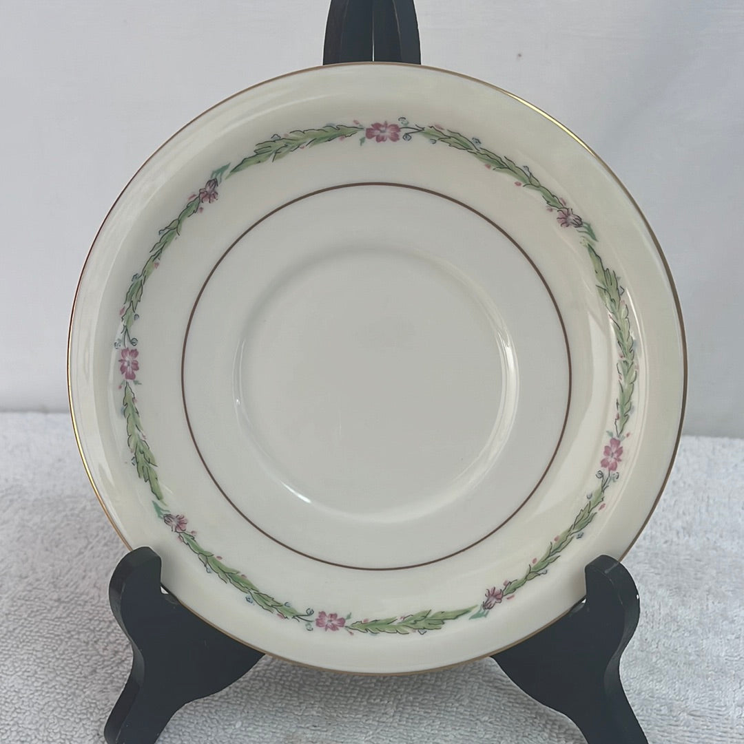VTG/RARE -- Theodore Haviland China Teacup Saucers -- Set of 4