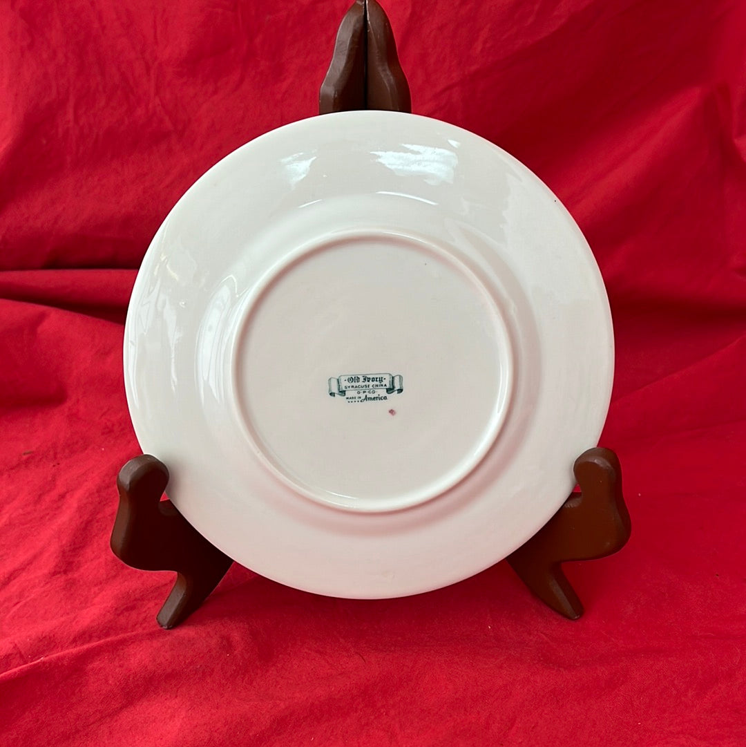 VTG - 15 Piece Plate Set in Nimbus Platinum by Syracuse China - 5 Place Settings
