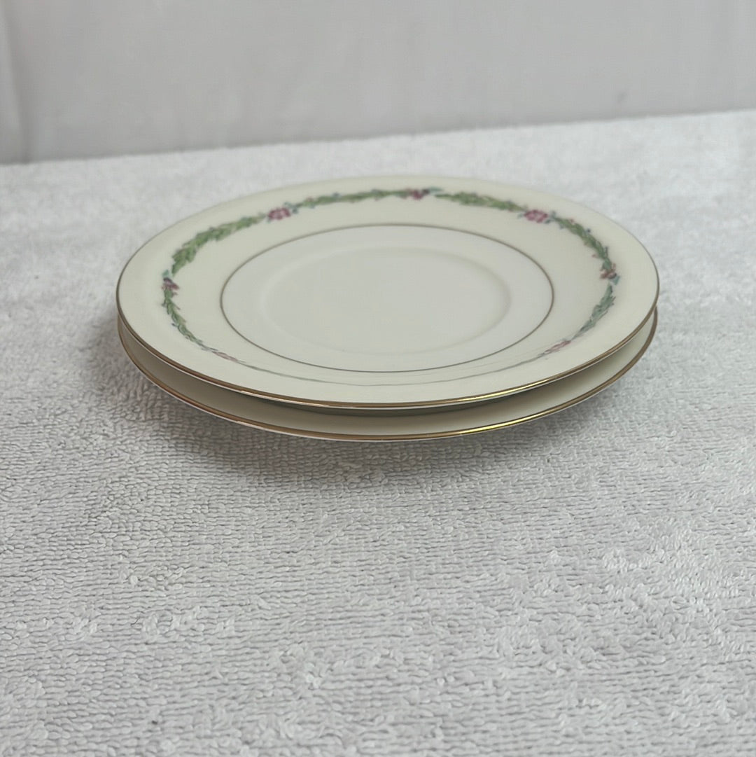 VTG/RARE -- Theodore Haviland China Teacup Saucers -- Set of 4