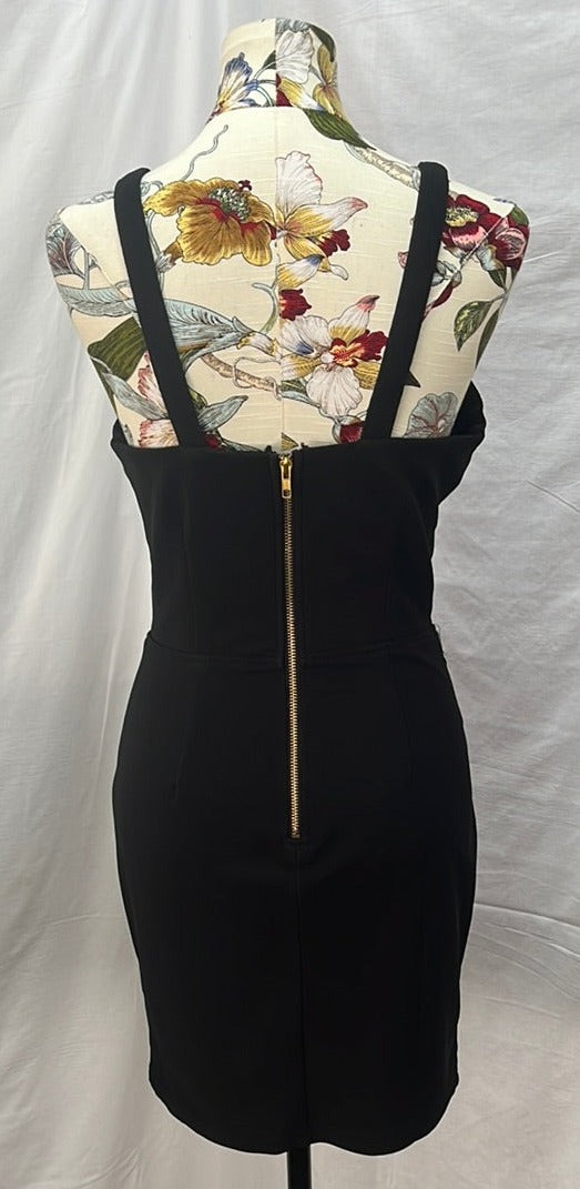 NWT -- Naven black Sling-cut Mini Dress -- L/12