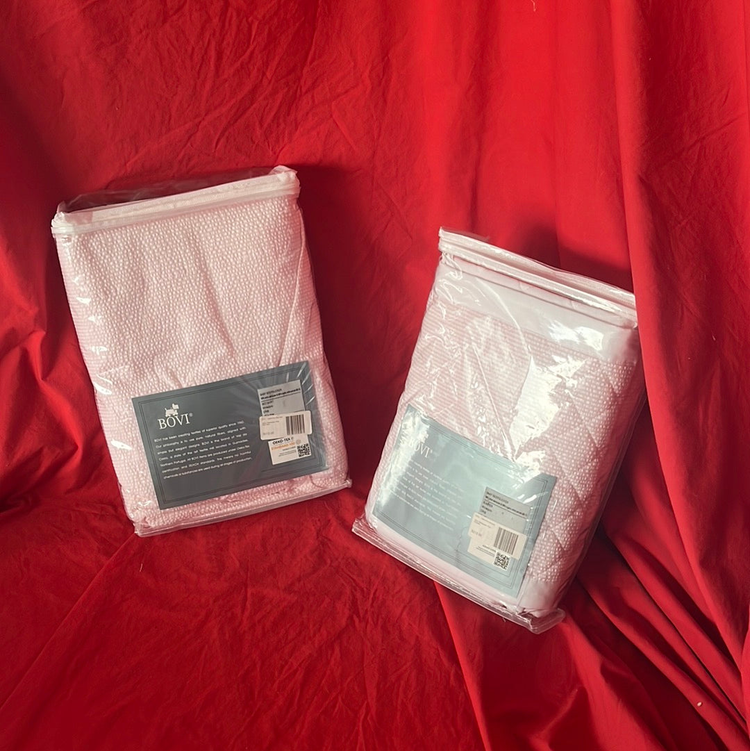 NIP -- Bovi Fine Linens Bedskirt in Pink